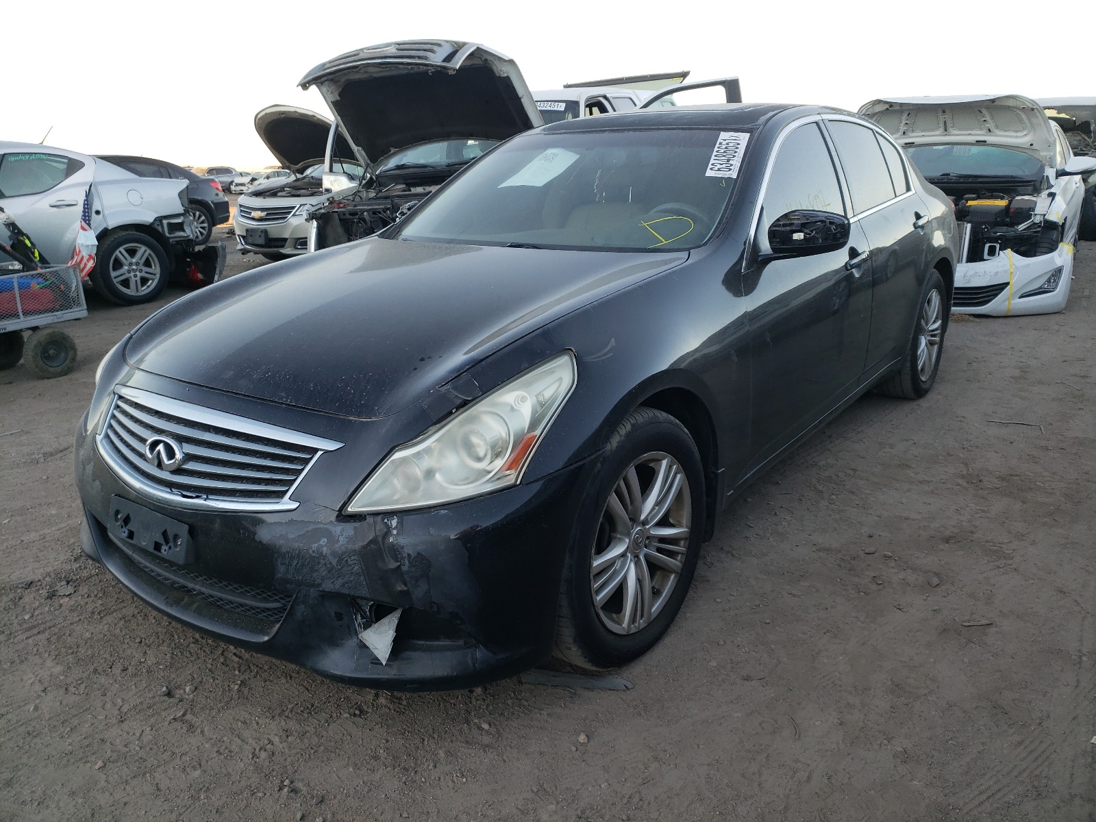 Photo 2 from auction – 2011 INFINITI G37 with VIN JN1CV6AR8BM411188