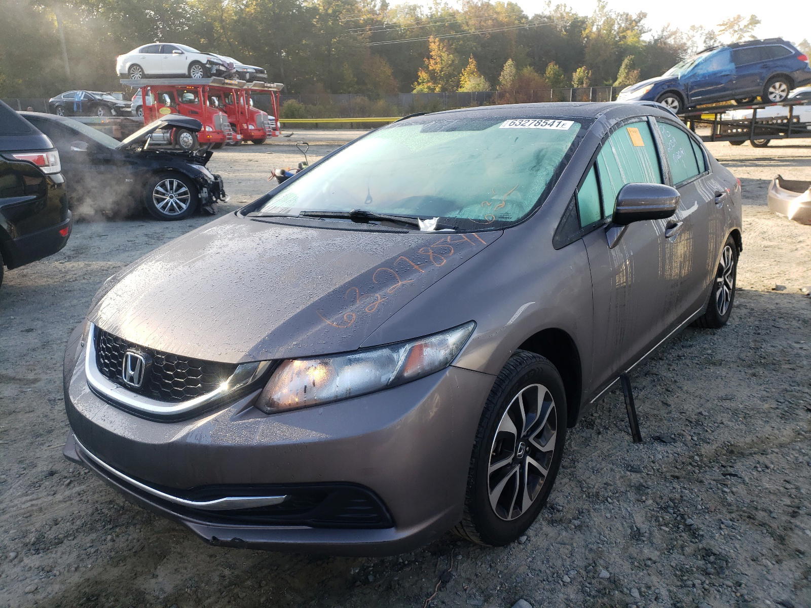 Photo 2 from auction – 2015 HONDA CIVIC EX with VIN 19XFB2F84FE291339