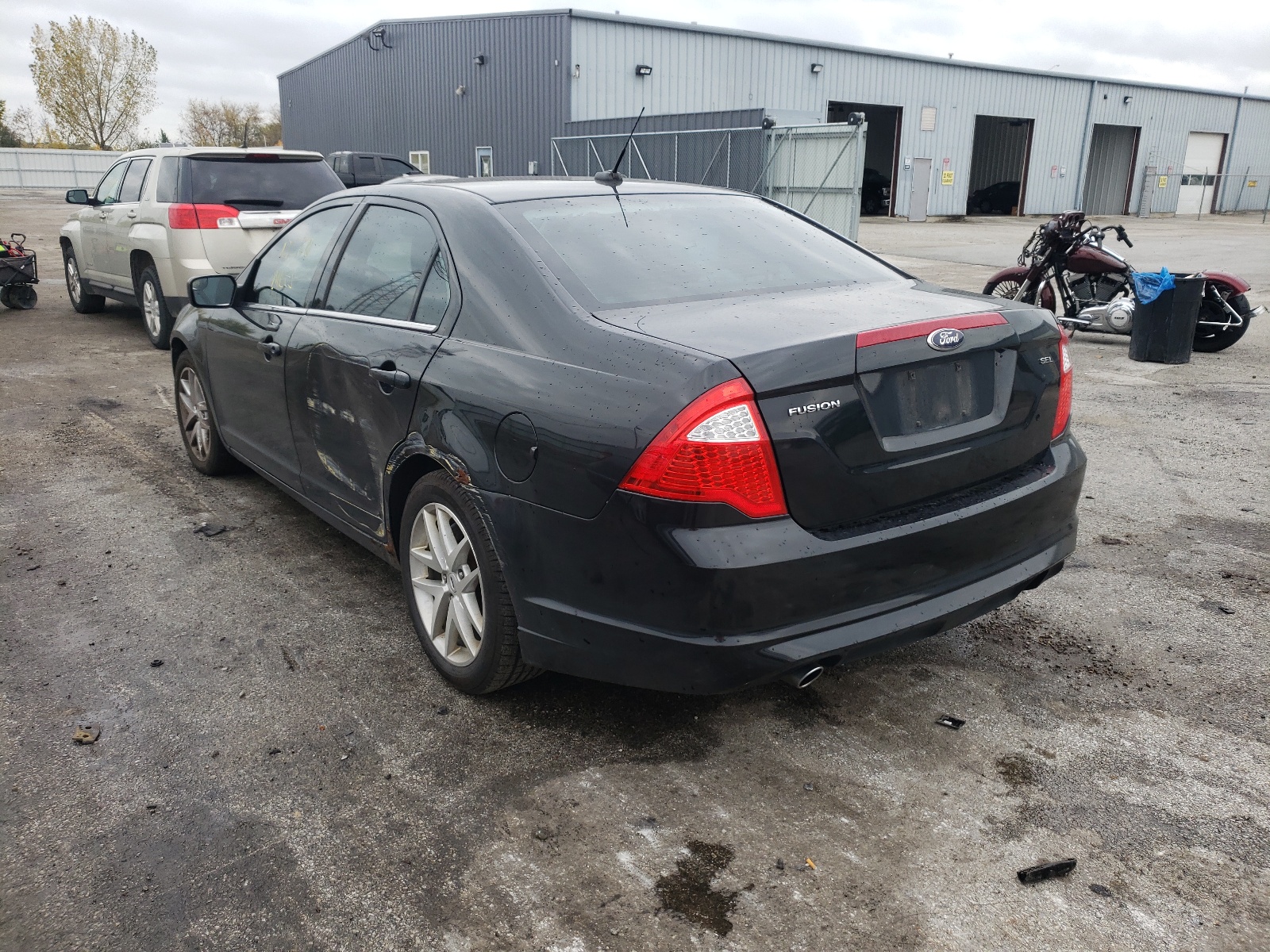 Photo 3 from auction – 2011 FORD FUSION SEL with VIN 3FAHP0JG6BR312925