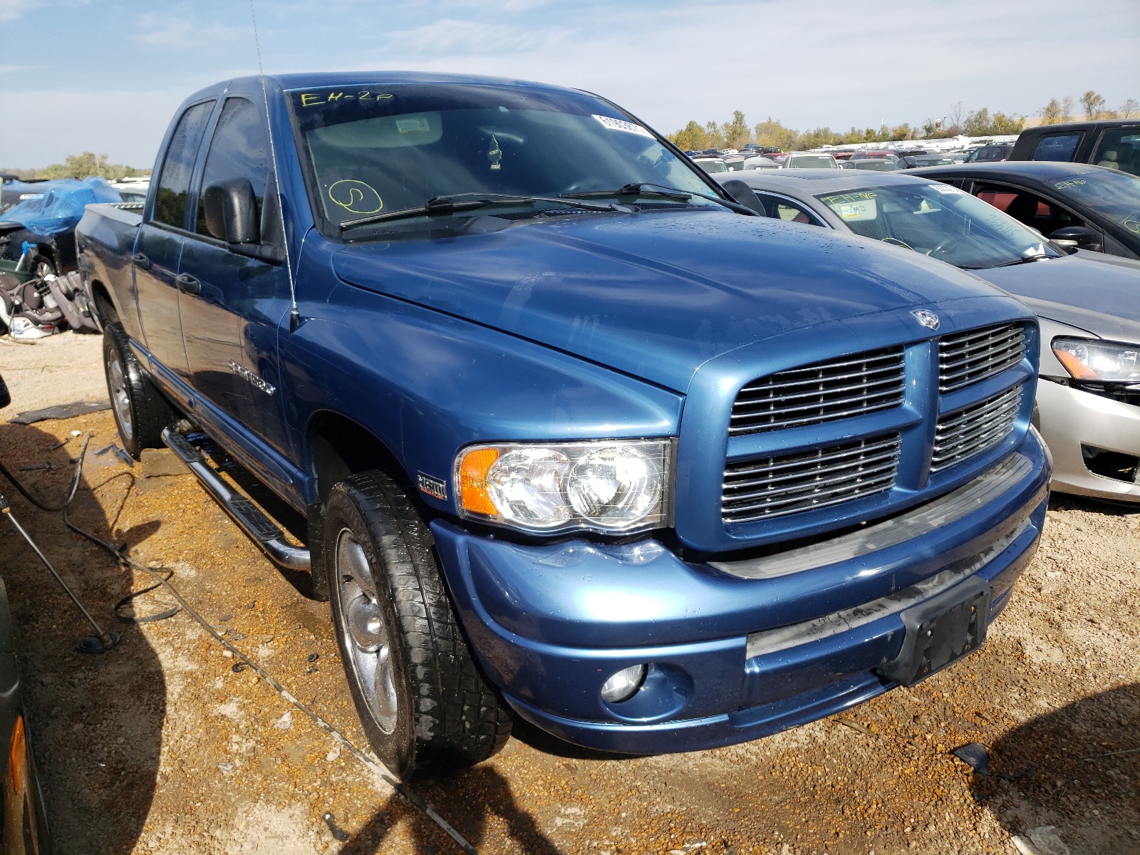Photo 1 from auction – 2005 DODGE RAM 1500 S with VIN 1D7HU18D35S366329