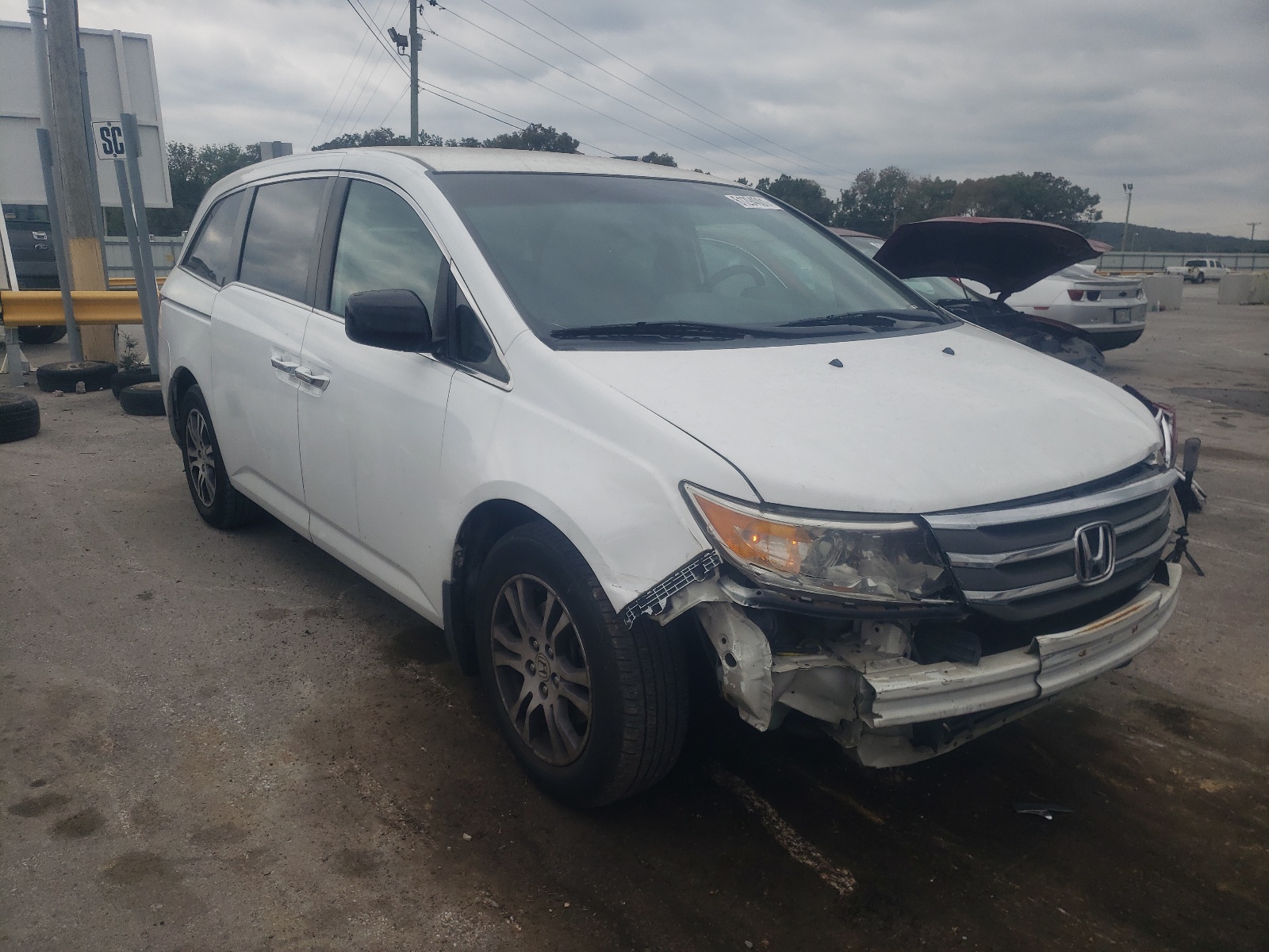 Photo 13 from auction – 2011 HONDA ODYSSEY EX with VIN 5FNRL5H43BB037339