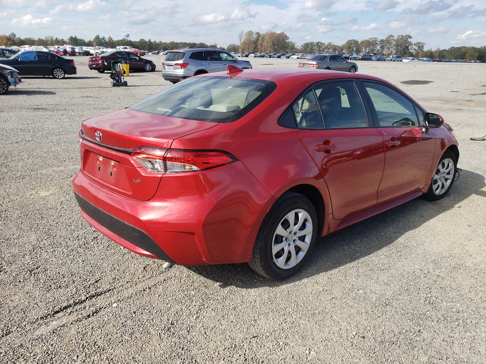 Photo 4 from auction – 2020 TOYOTA COROLLA LE with VIN JTDEPRAE4LJ080014