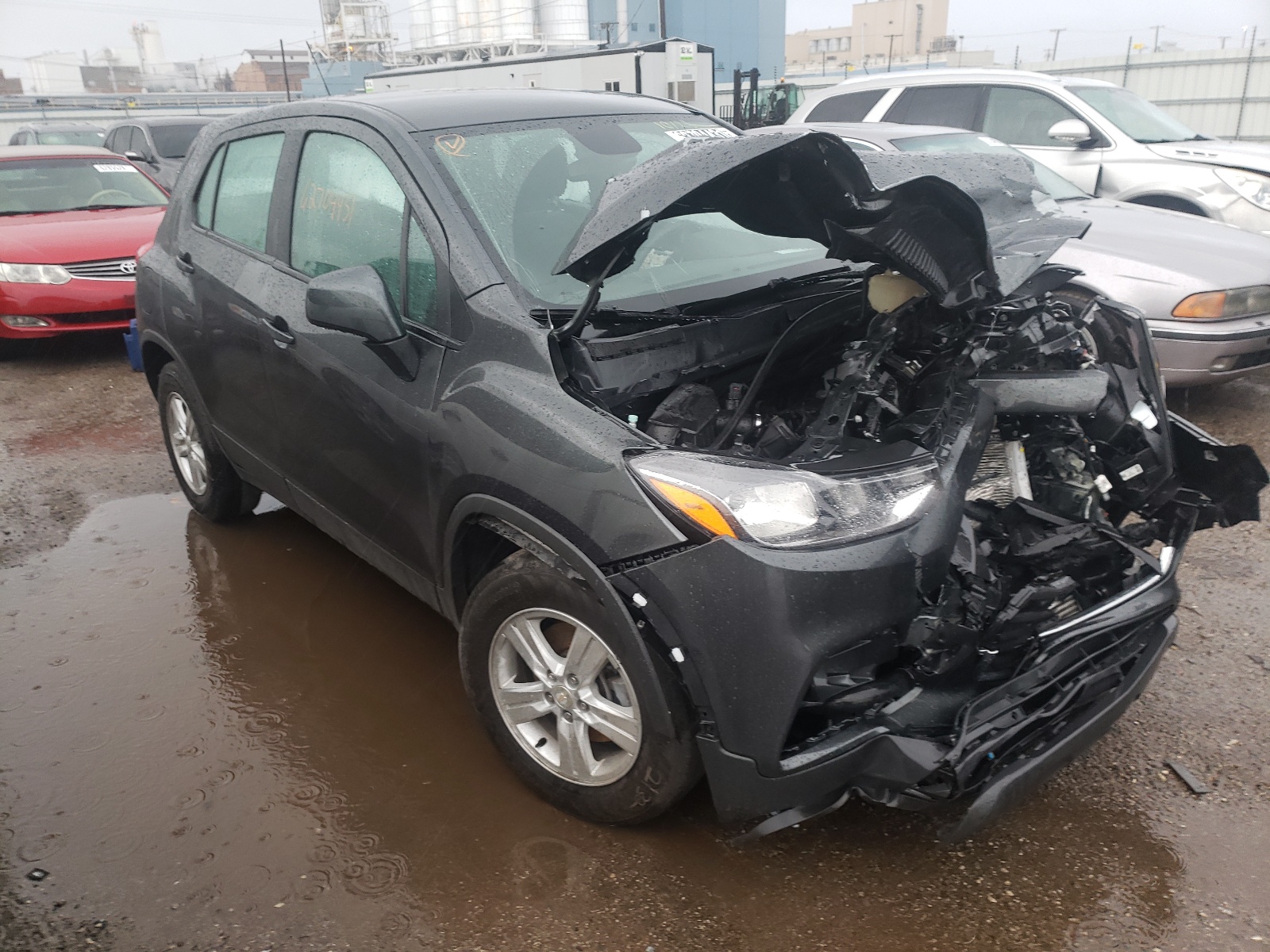 Photo 1 from auction – 2019 CHEVROLET TRAX LS with VIN 3GNCJKSB5KL196633