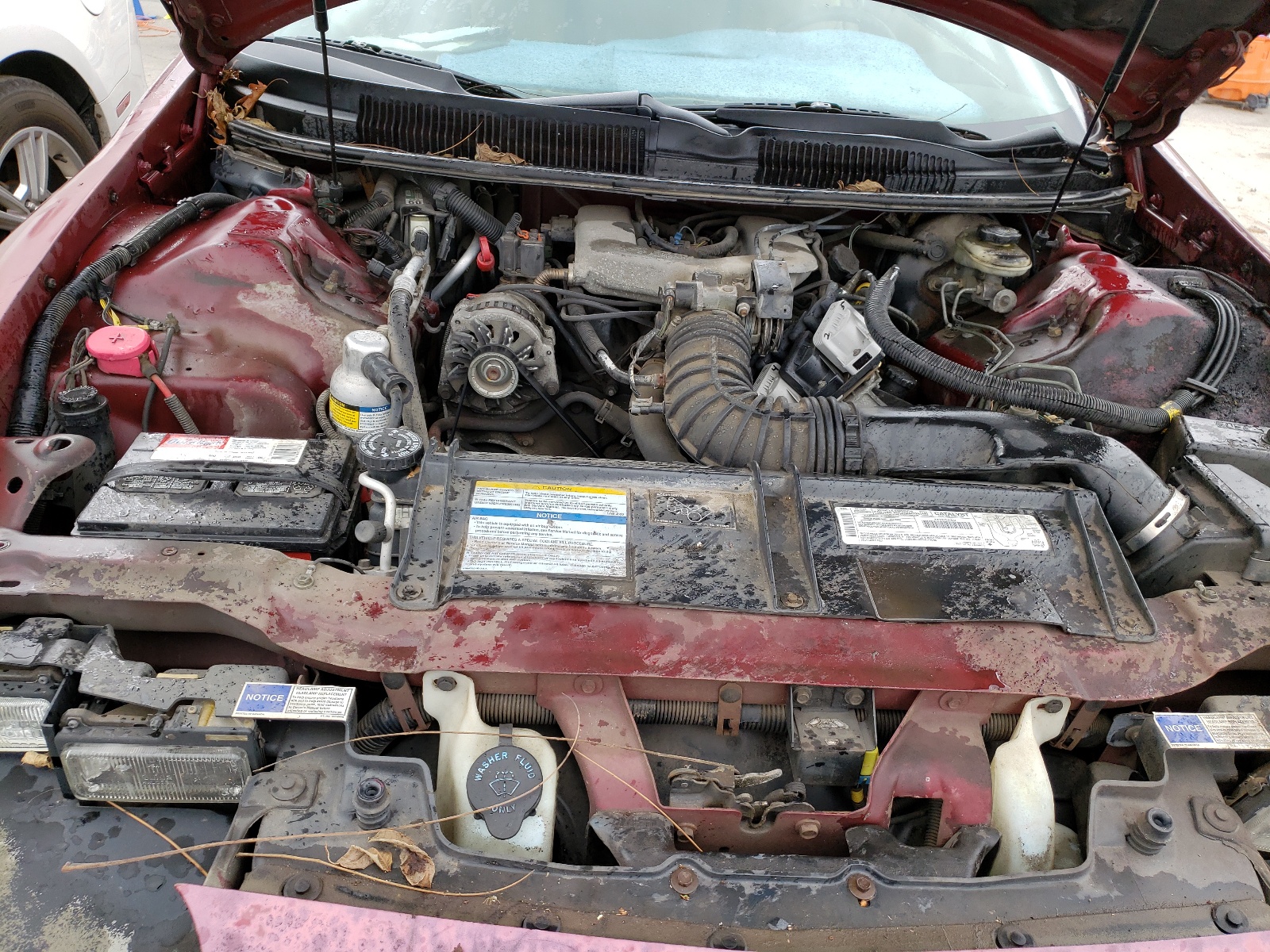 Photo 7 from auction – 1995 CHEVROLET CAMARO with VIN 2G1FP22S7S2202487