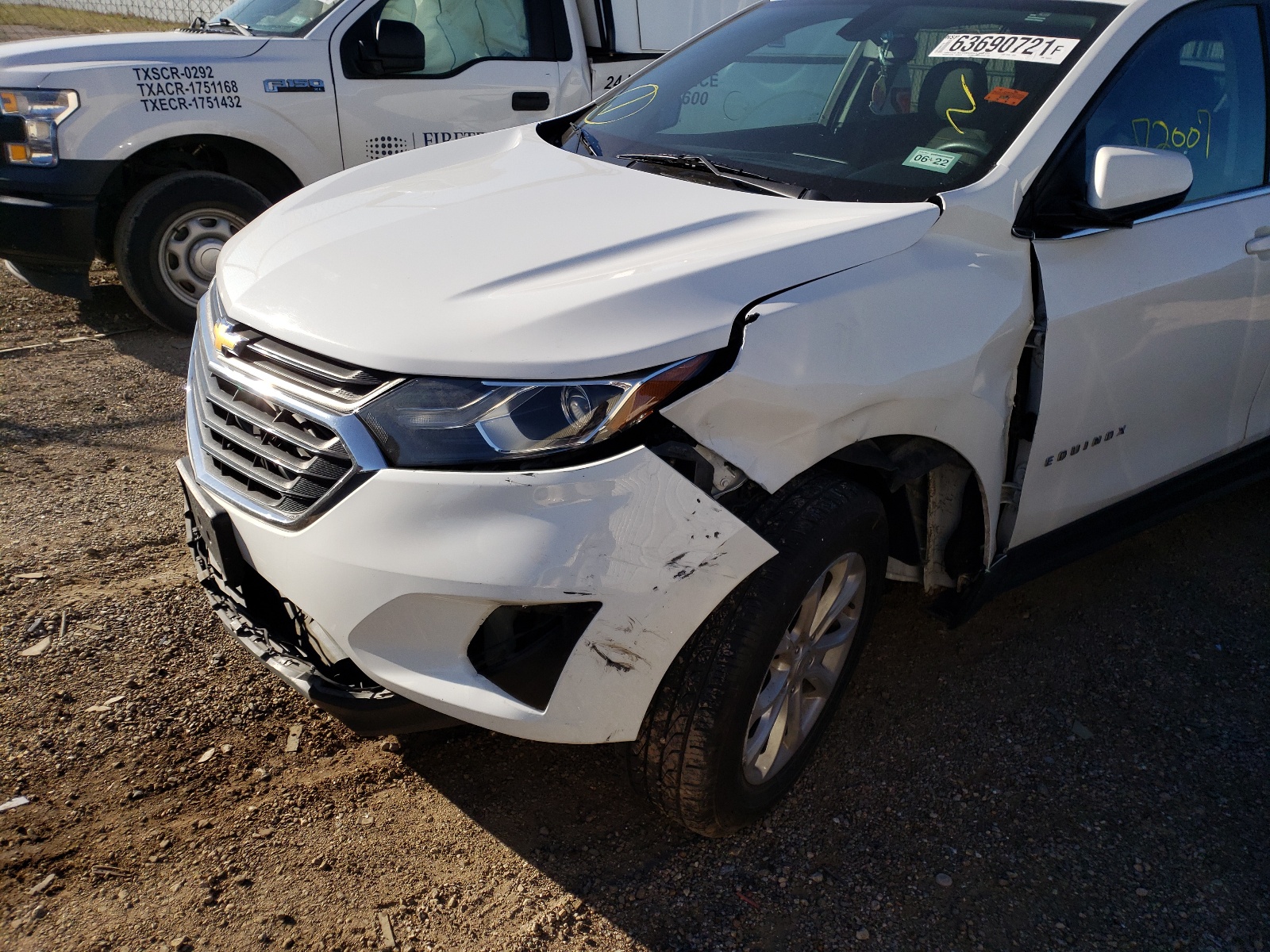 Photo 9 from auction – 2018 CHEVROLET EQUINOX LT with VIN 3GNAXJEV1JL163858