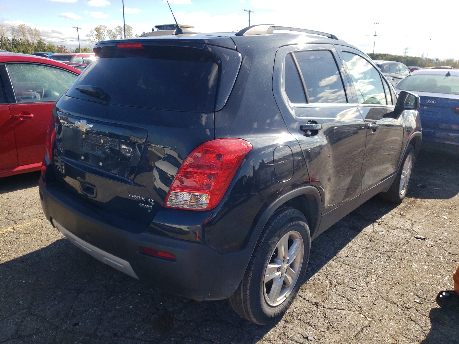 Photo 4 from auction – 2016 CHEVROLET TRAX 1LT with VIN KL7CJPSB3GB732362