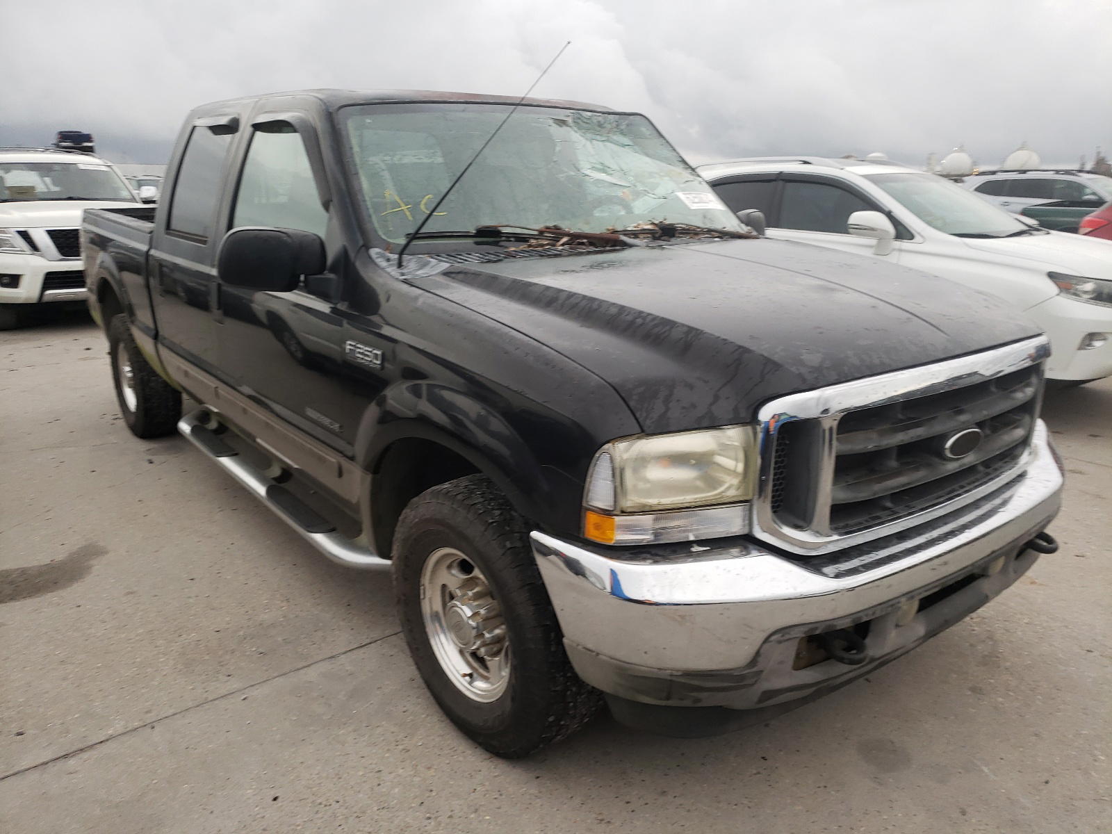 FORD F250 SUPER 2002 with VIN 1FTNW20F32EB86899 - Photo from auction