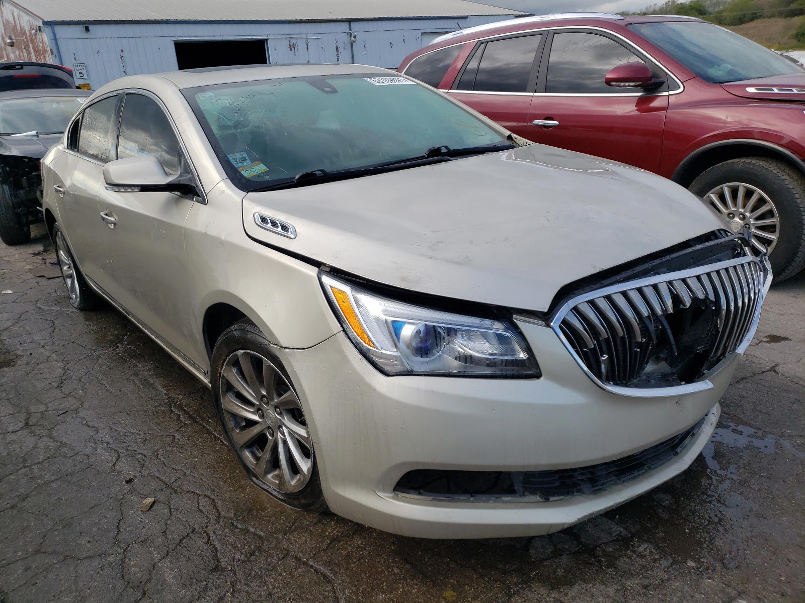 BUICK LACROSSE 2014 with VIN 1G4GB5G34EF306205 - Photo from auction