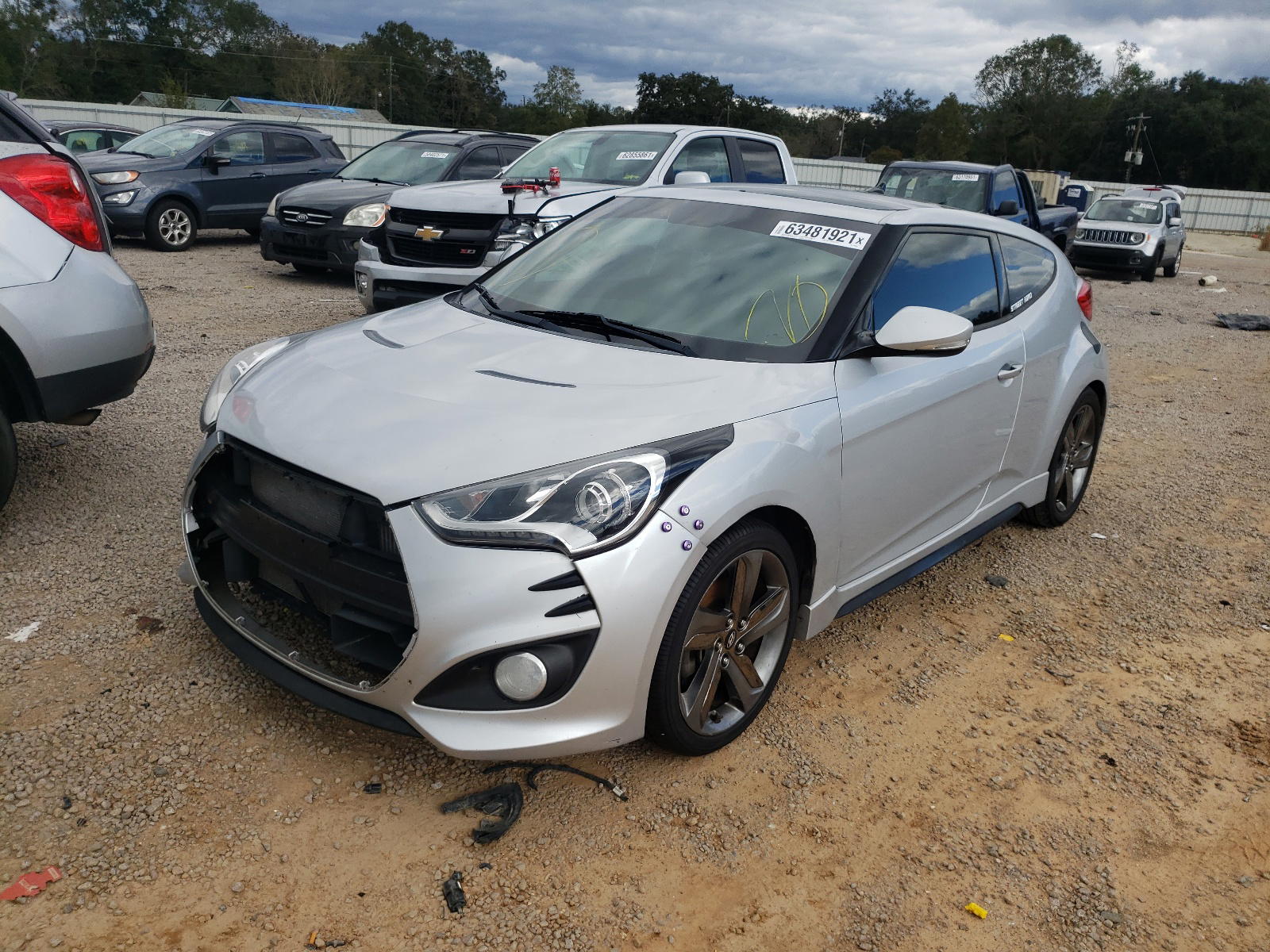 Photo 2 from auction – 2014 HYUNDAI VELOSTER T with VIN KMHTC6AEXEU209405