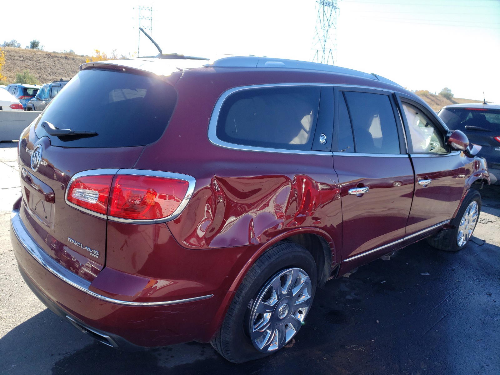 Photo 4 from auction – 2016 BUICK ENCLAVE with VIN 5GAKVBKD7GJ285663