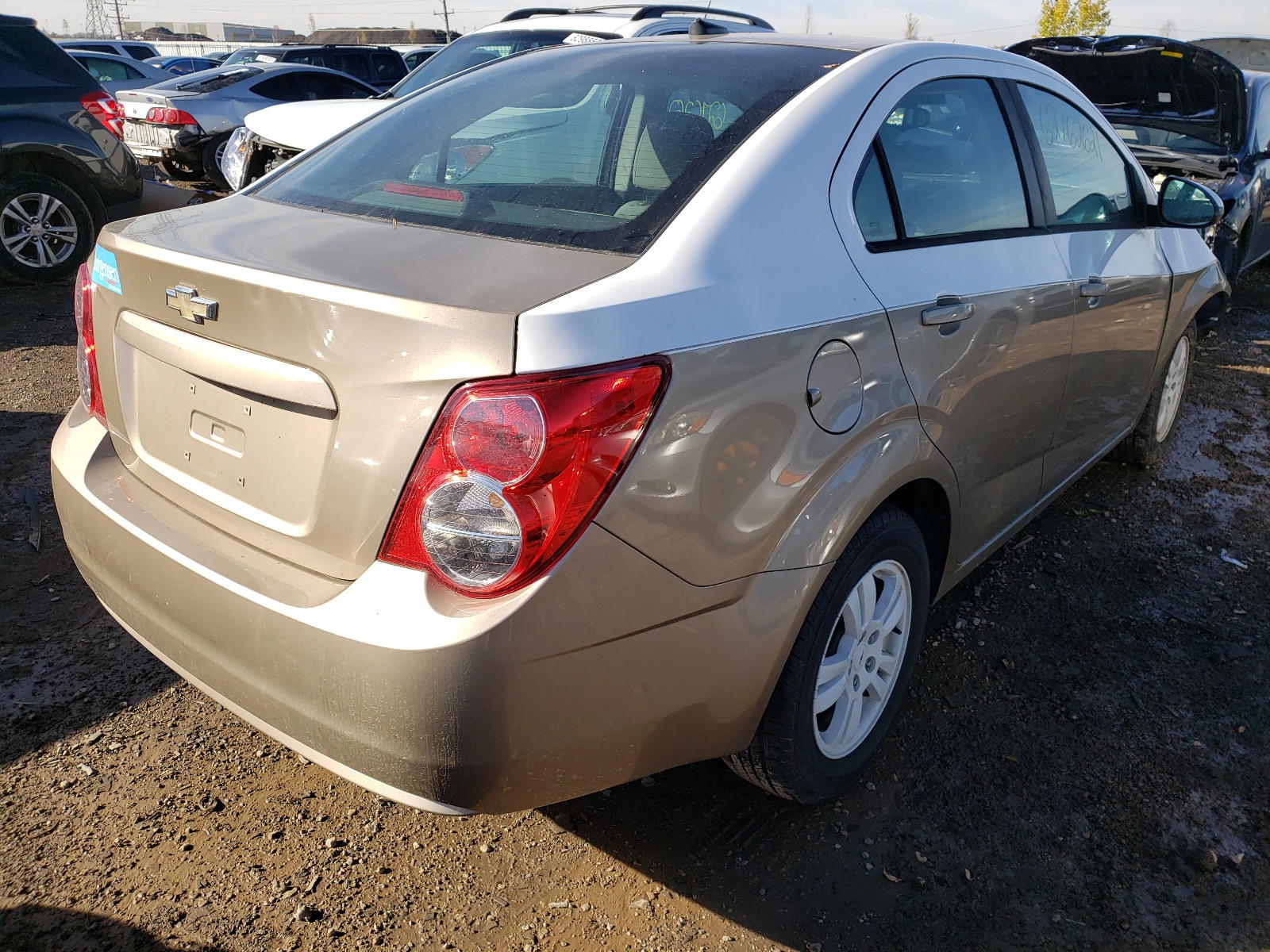 Photo 4 from auction – 2012 CHEVROLET SONIC LS with VIN 1G1JB5SH6C4130675
