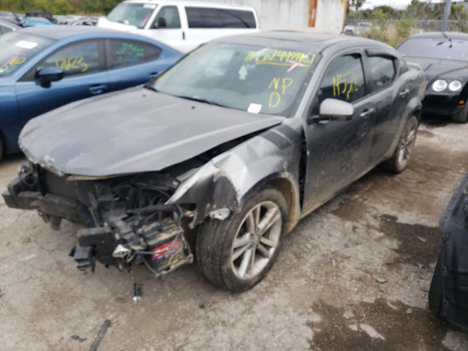 Photo 2 from auction – 2012 DODGE AVENGER SX with VIN 1C3CDZCB0CN183172