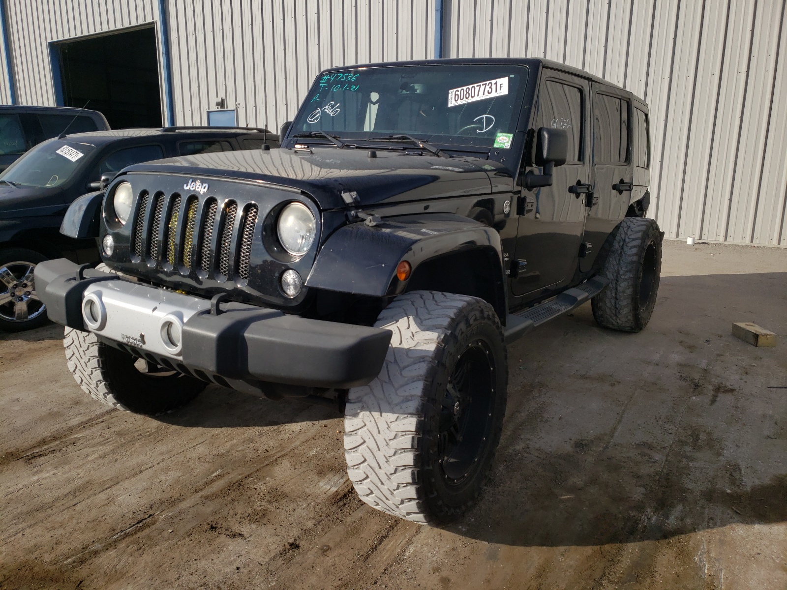 صورة رقم 2 من المزاد - 2014 JEEP UK مع VIN 1C4BJWEG0EL188541