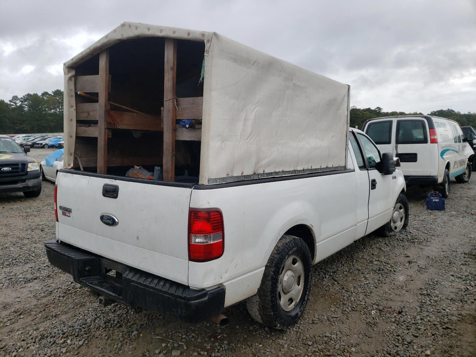 Photo 4 from auction – 2008 FORD F150 with VIN 1FTRF122X8KD16239