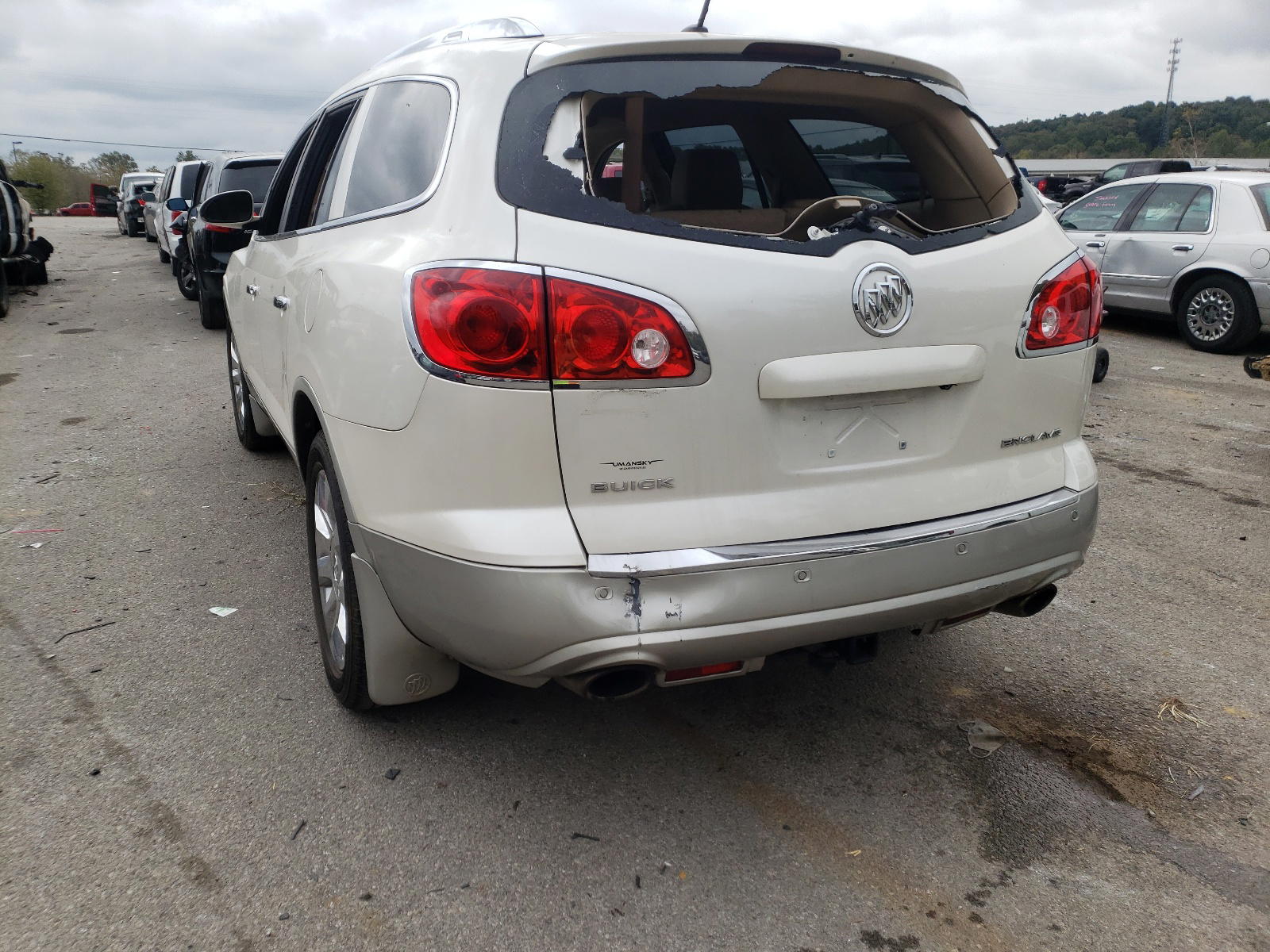 Photo 3 from auction – 2012 BUICK ENCLAVE with VIN 5GAKRDED0CJ225813