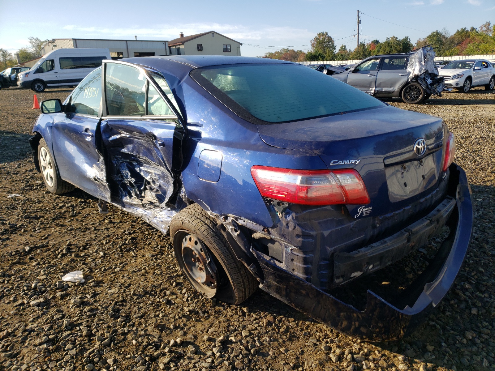 Photo 3 from auction – 2007 TOYOTA CAMRY with VIN 4T1BE46K27U180638