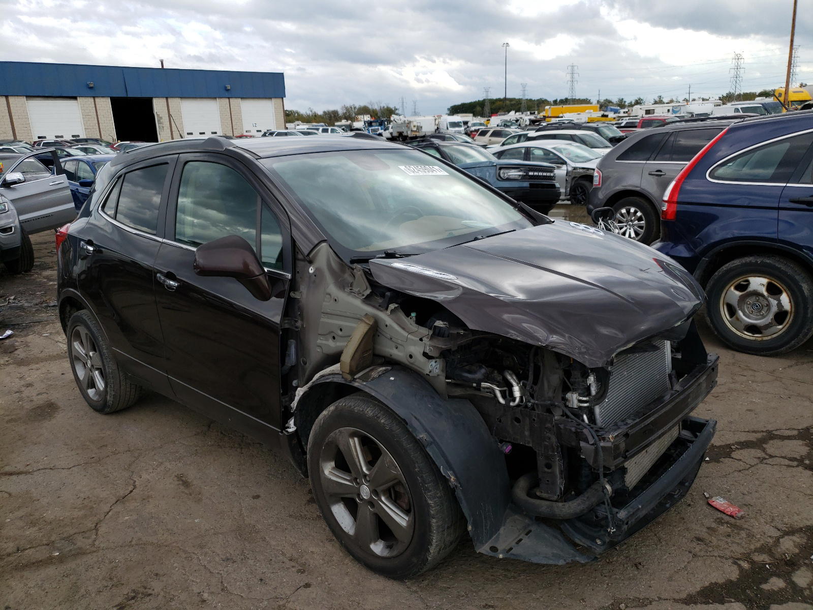 BUICK ENCORE 2013 with VIN KL4CJCSB8DB128954 - Photo from auction