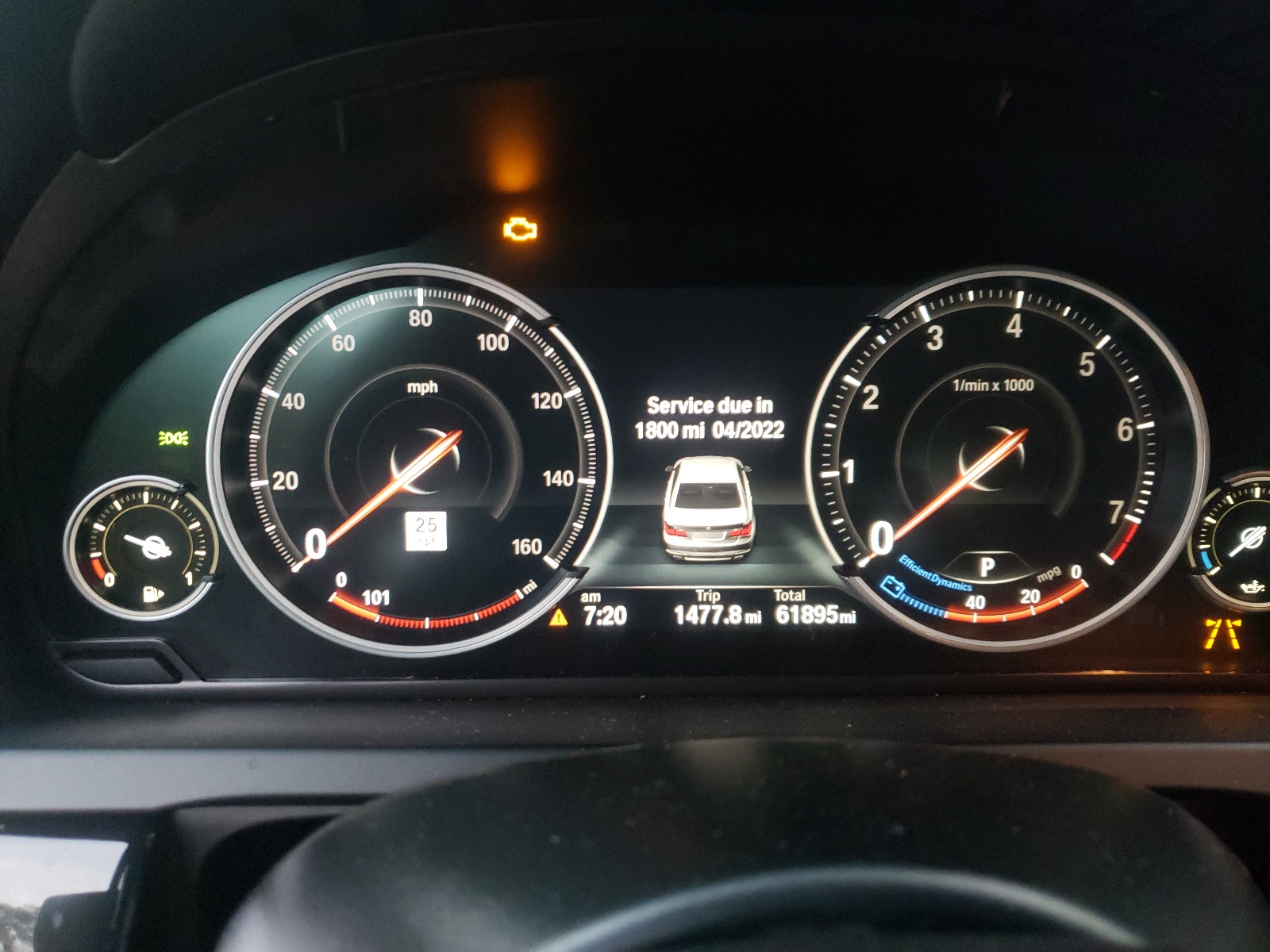 Photo 8 from auction – 2015 BMW 750LI XDRI with VIN WBAYF8C54FD655056