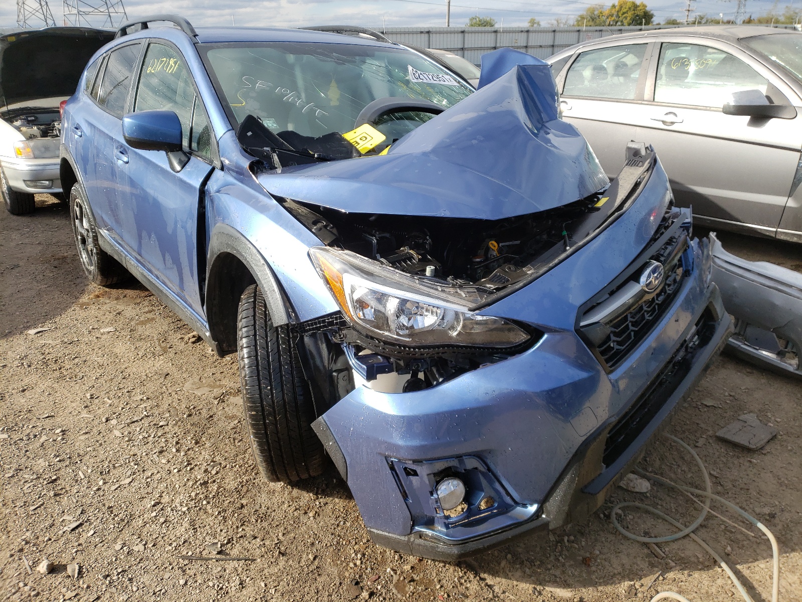 SUBARU CROSSTREK 2020 with VIN JF2GTAPC4L8233141 - Photo from auction
