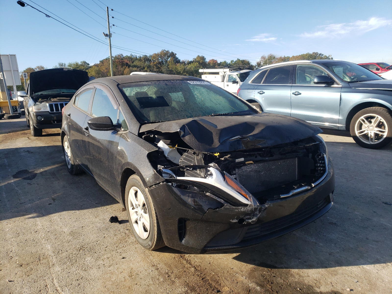 KIA FORTE LX 2017 with VIN 3KPFK4A75HE074413 - Photo from auction