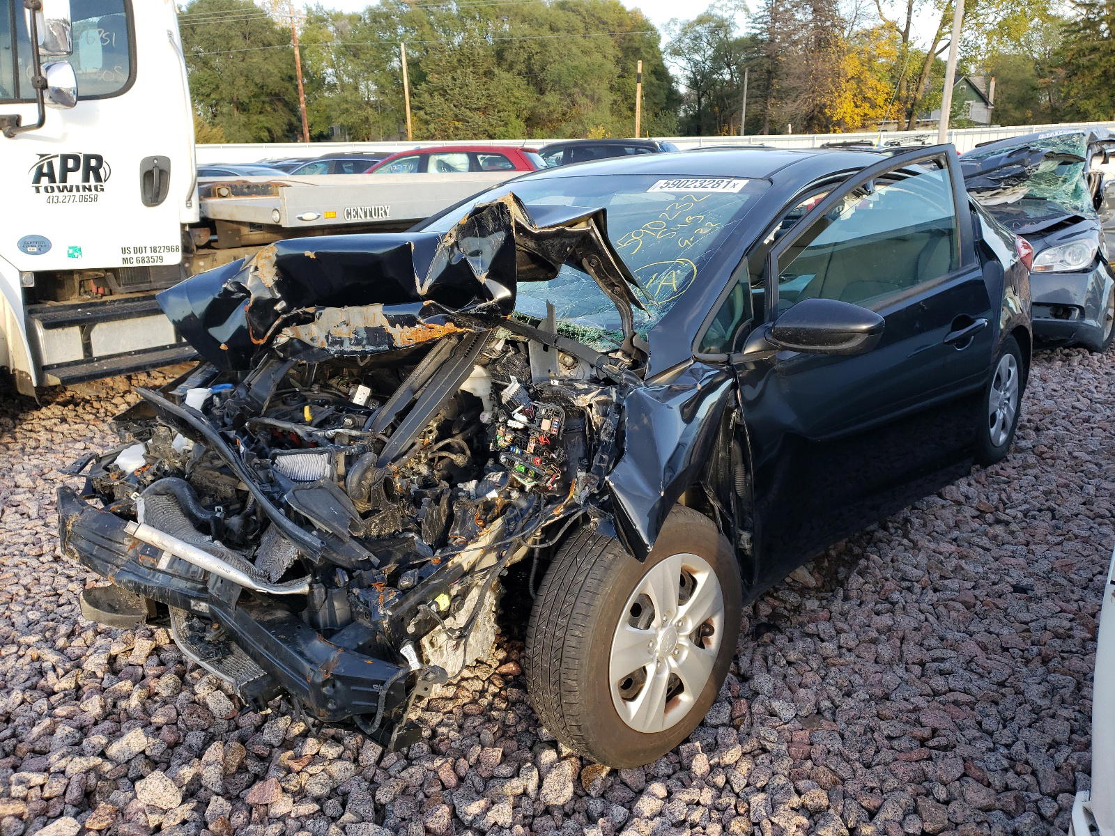 Photo 2 from auction – 2015 KIA FORTE LX with VIN KNAFK4A69F5380463