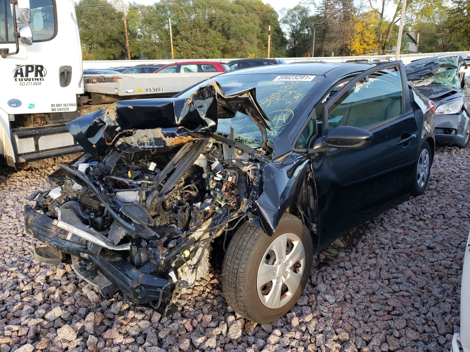 صورة رقم 2 من المزاد - 2015 KIA FORTE LX مع VIN KNAFK4A69F5380463