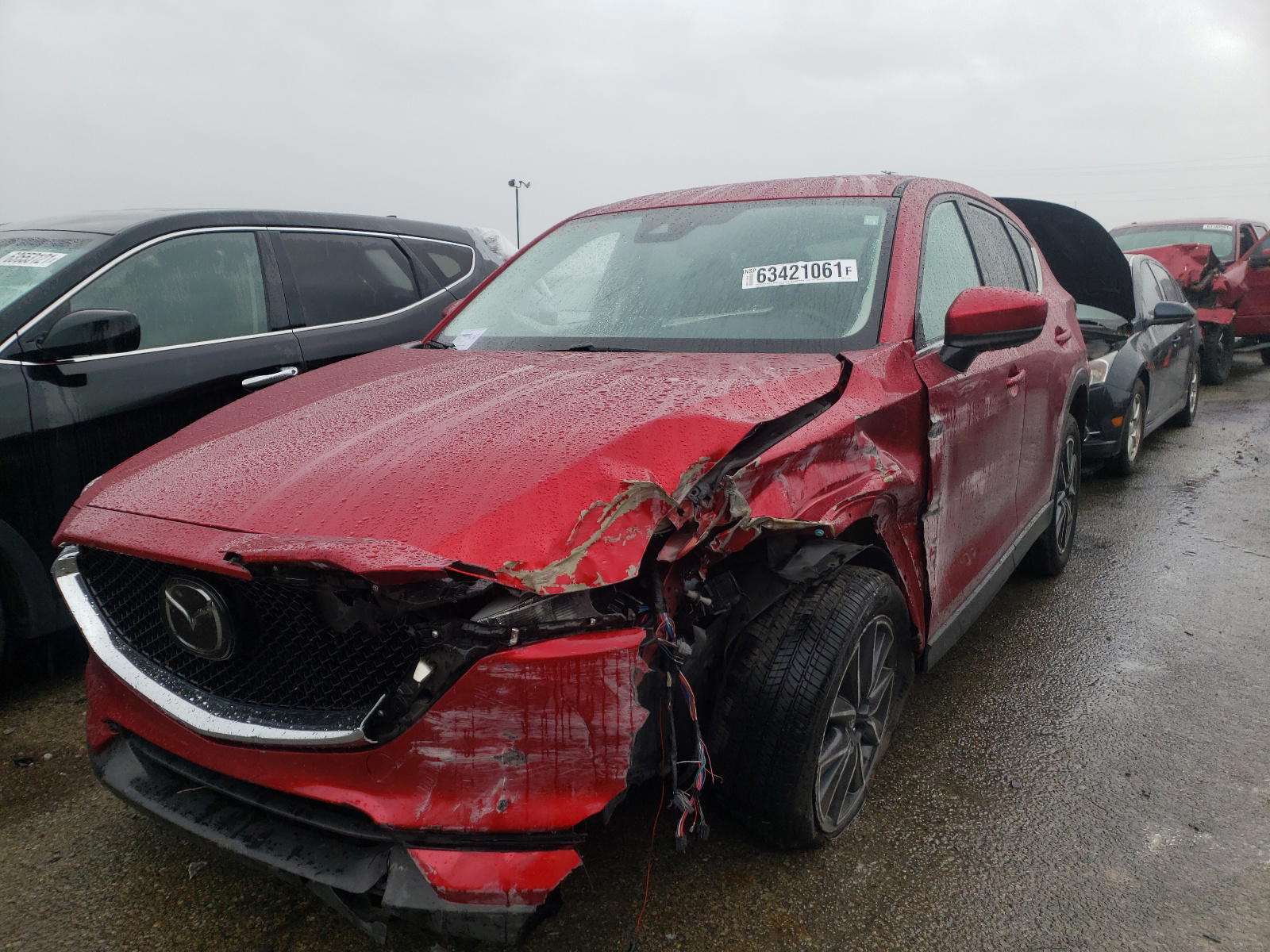 Photo 2 from auction – 2018 MAZDA CX-5 TOURI with VIN JM3KFACMXJ1471684