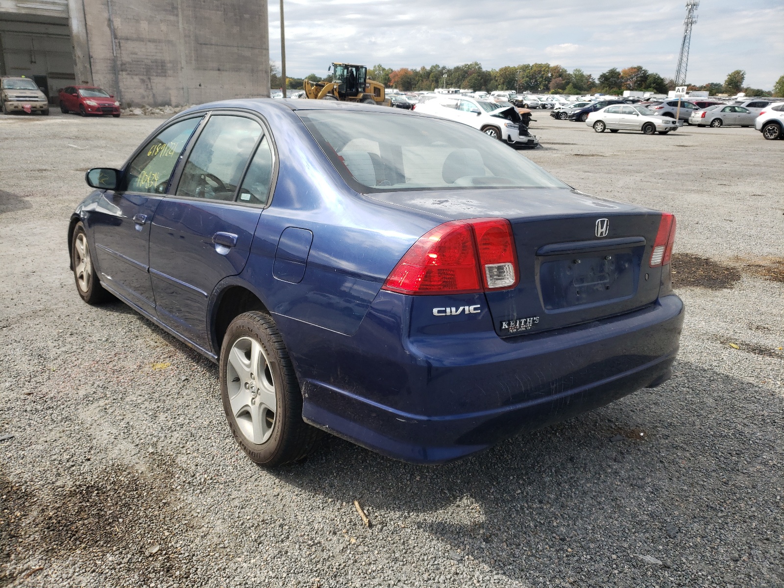 Photo 3 from auction – 2005 HONDA CIVIC EX with VIN 2HGES267X5H541013