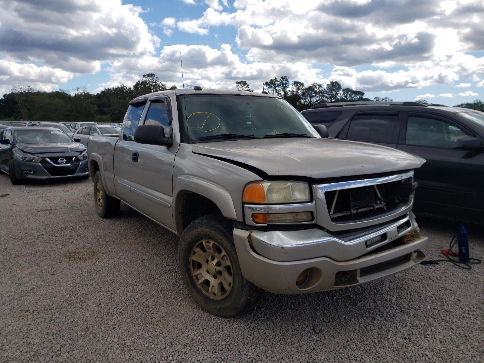 GMC NEW SIERRA 2005 with VIN 1GTEK19B85E339514 - Photo from auction