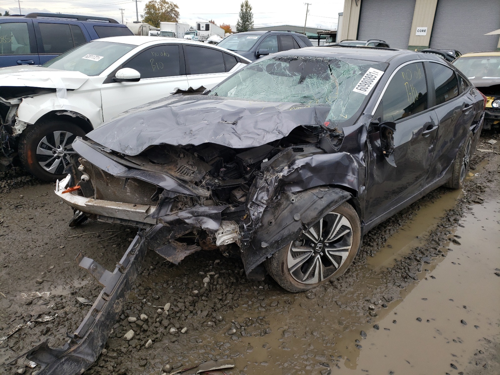 Photo 2 from auction – 2017 HONDA CIVIC EX with VIN 2HGFC1E35HH658965