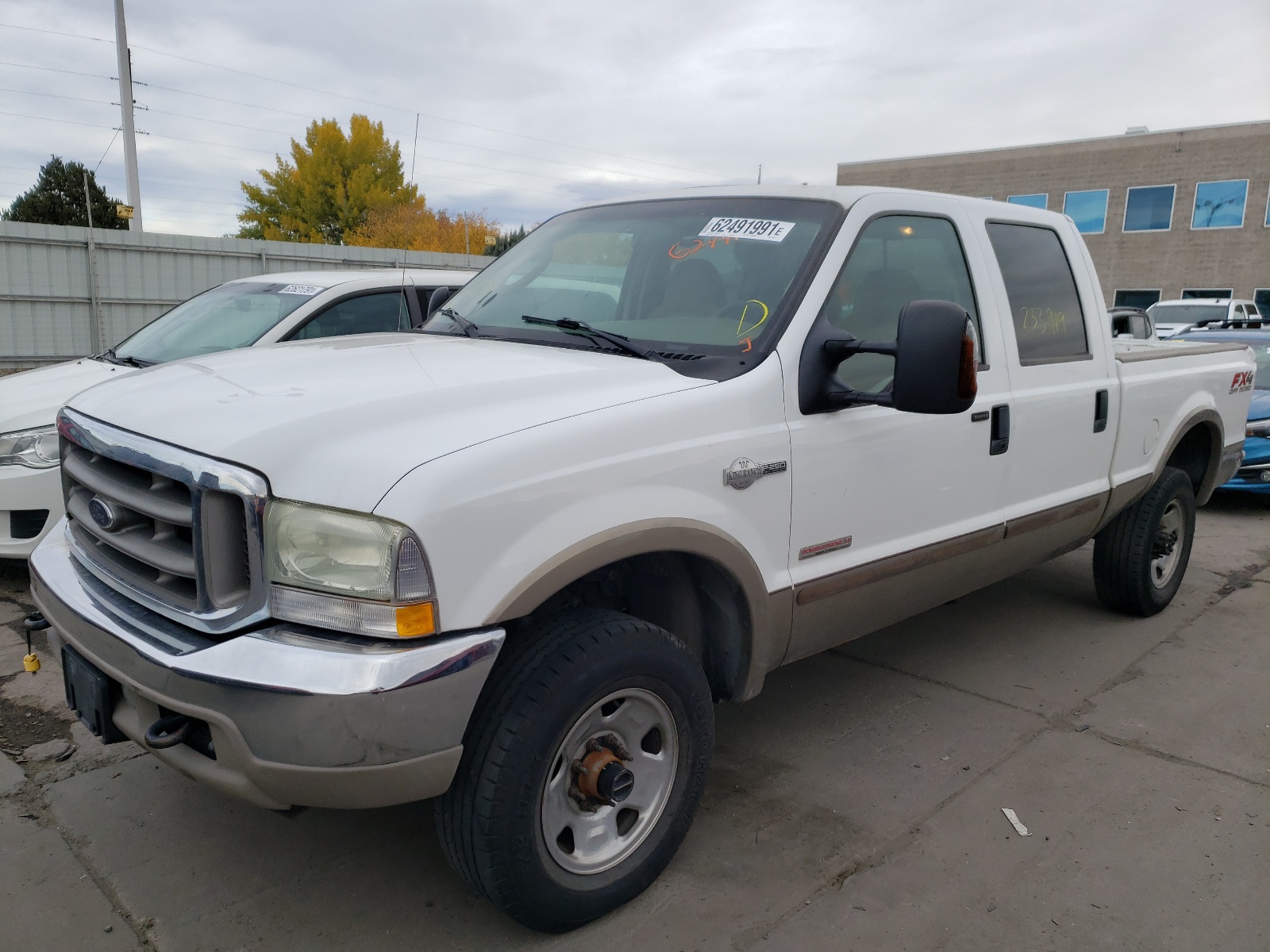 Photo 2 from auction – 2004 FORD F250 SUPER with VIN 1FTNW21PX4EC61043