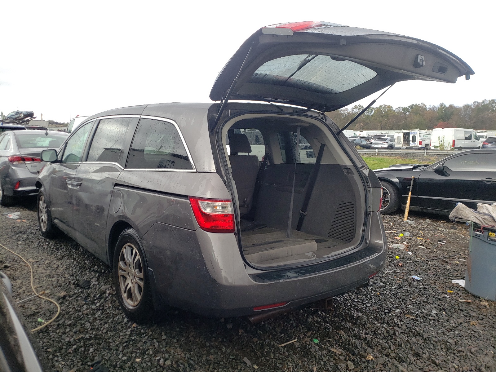 Photo 15 from auction – 2012 HONDA ODYSSEY EX with VIN 5FNRL5H42CB070611