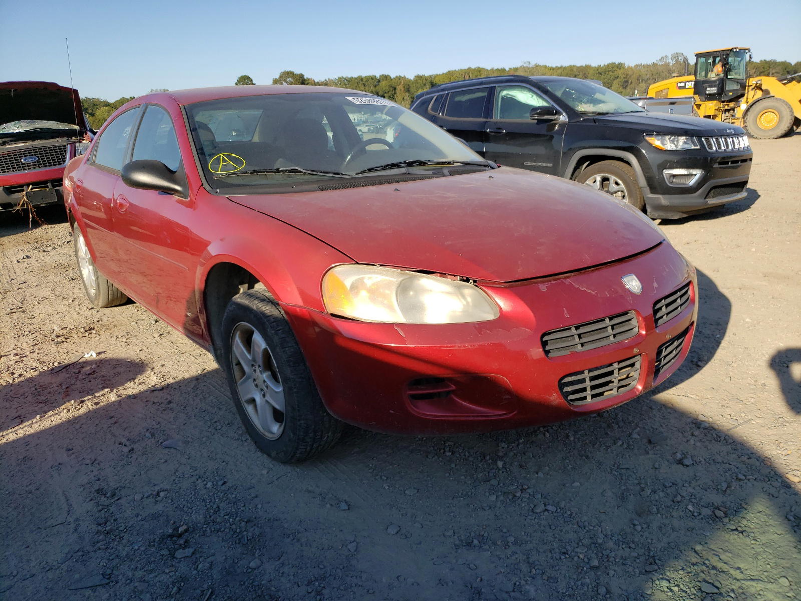 DODGE STRATUS SE 2003 with VIN 1B3EL46X93N533742 - Photo from auction