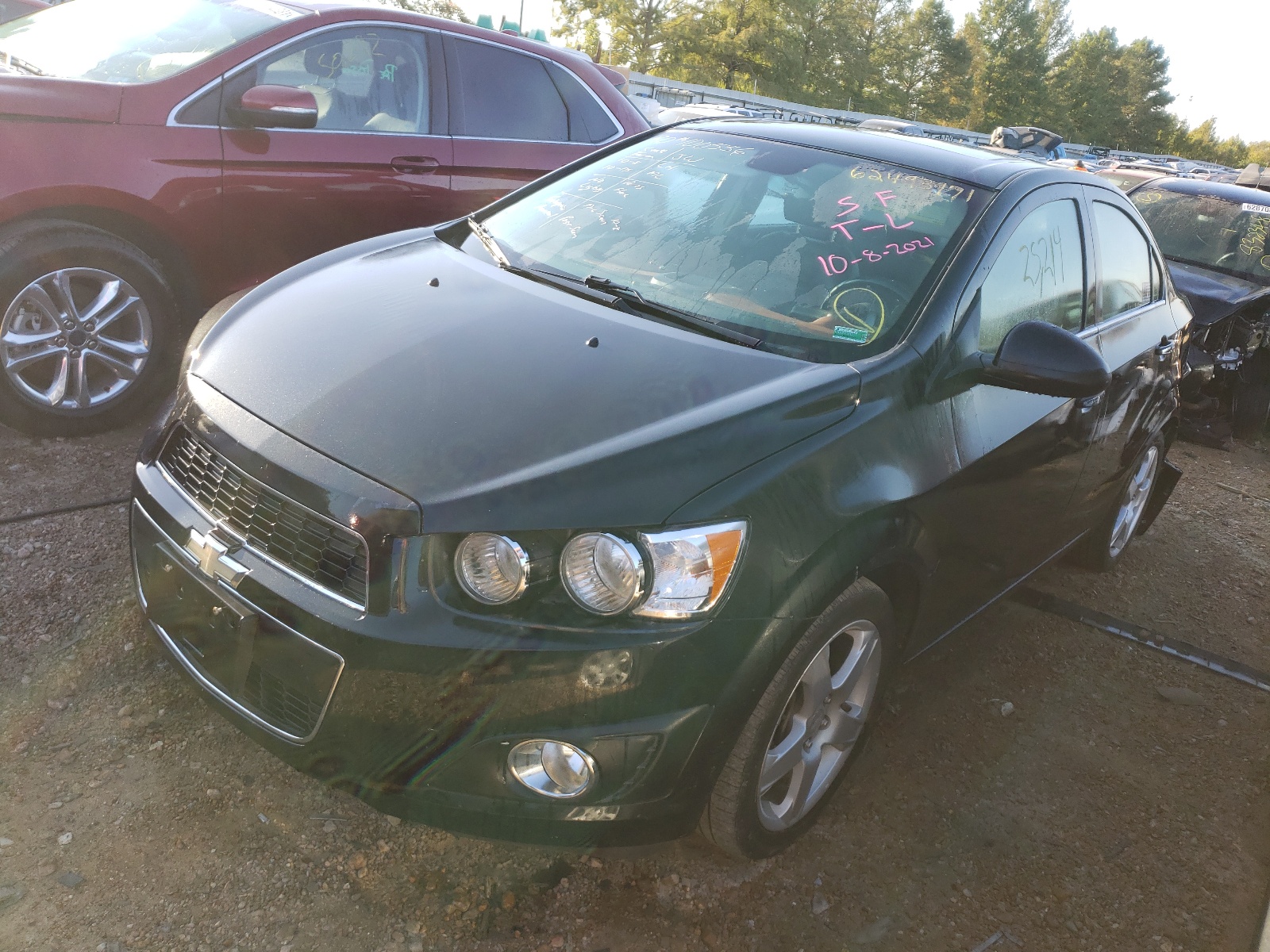 Photo 2 from auction – 2013 CHEVROLET SONIC LTZ with VIN 1G1JE5SB6D4145424
