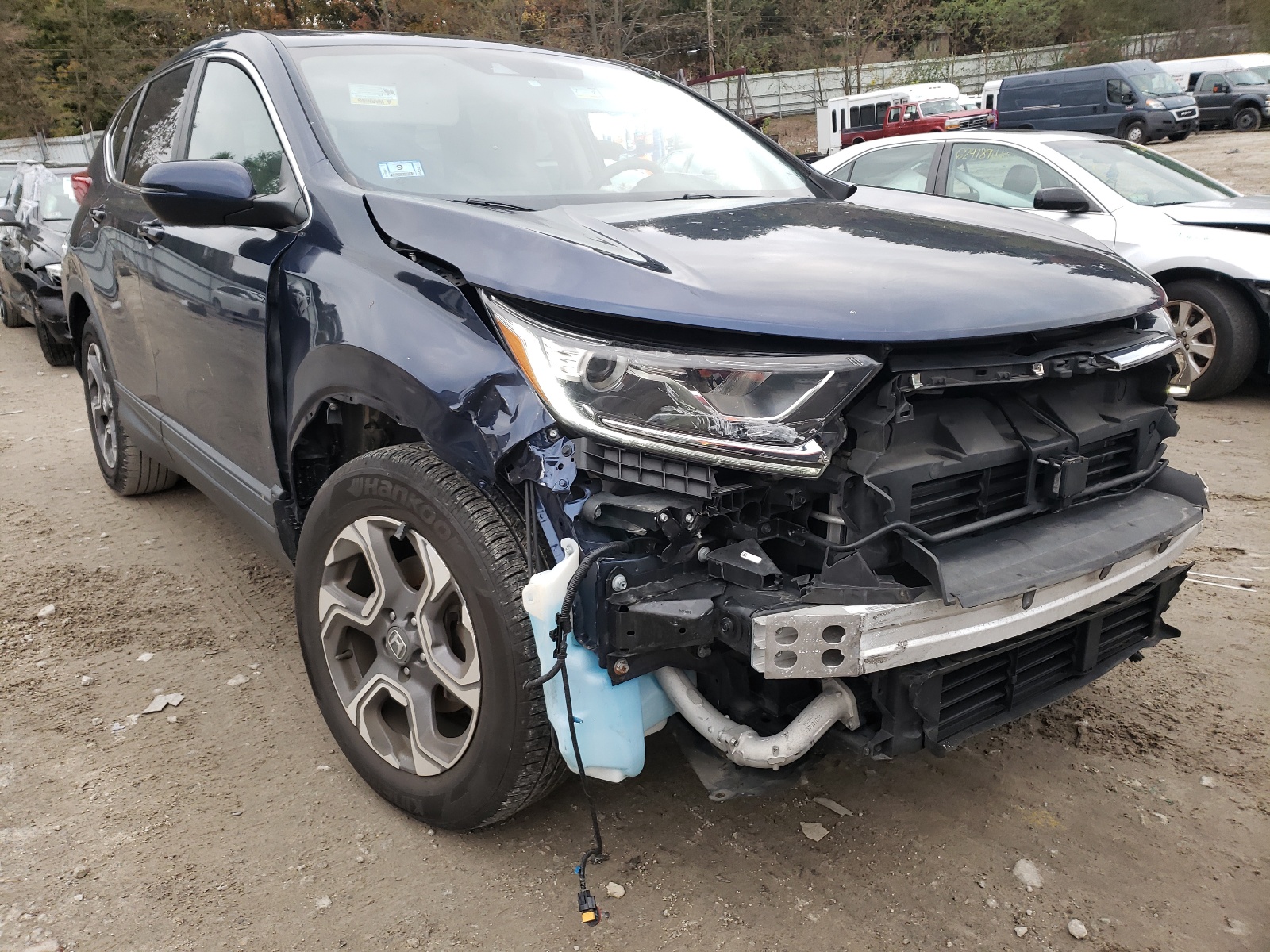 Photo 1 from auction – 2017 HONDA CR-V EX with VIN 5J6RW2H51HL045034