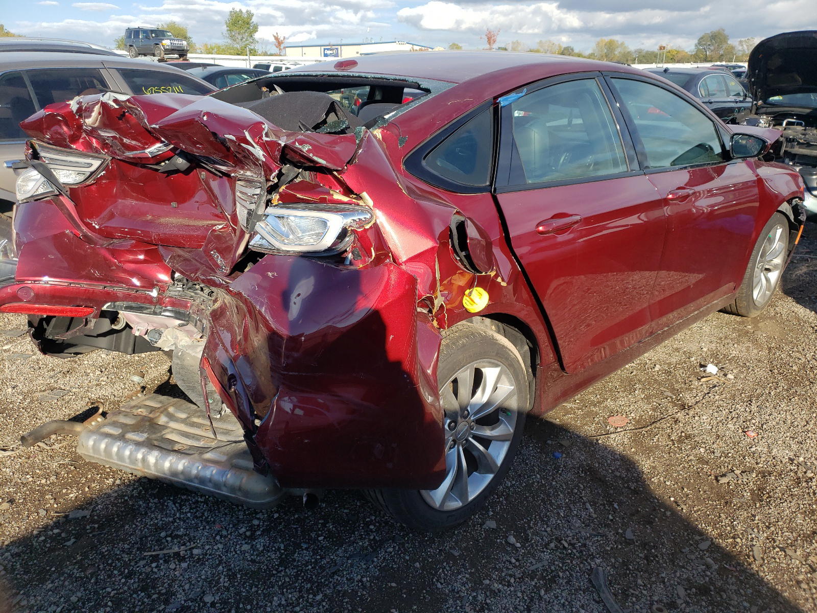 Photo 4 from auction – 2015 CHRYSLER 200 S with VIN 1C3CCCBB3FN638568
