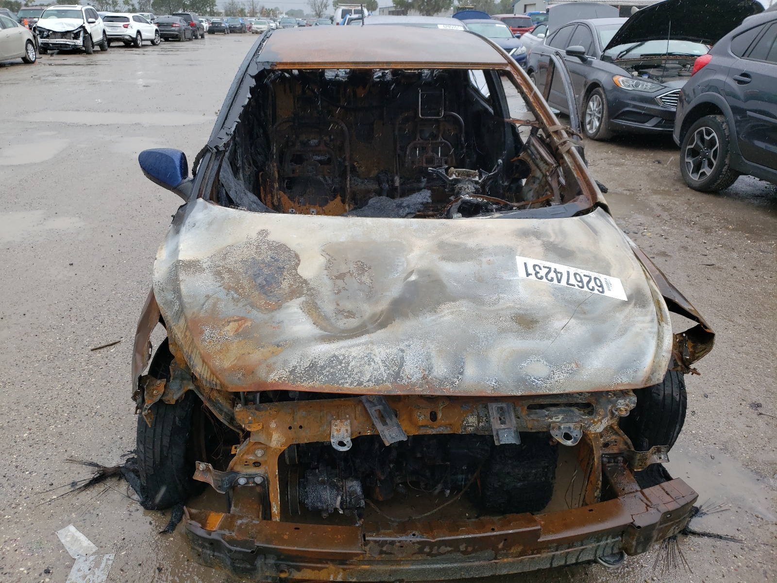 Photo 9 from auction – 2015 HYUNDAI ACCENT GLS with VIN KMHCT4AE2FU891878