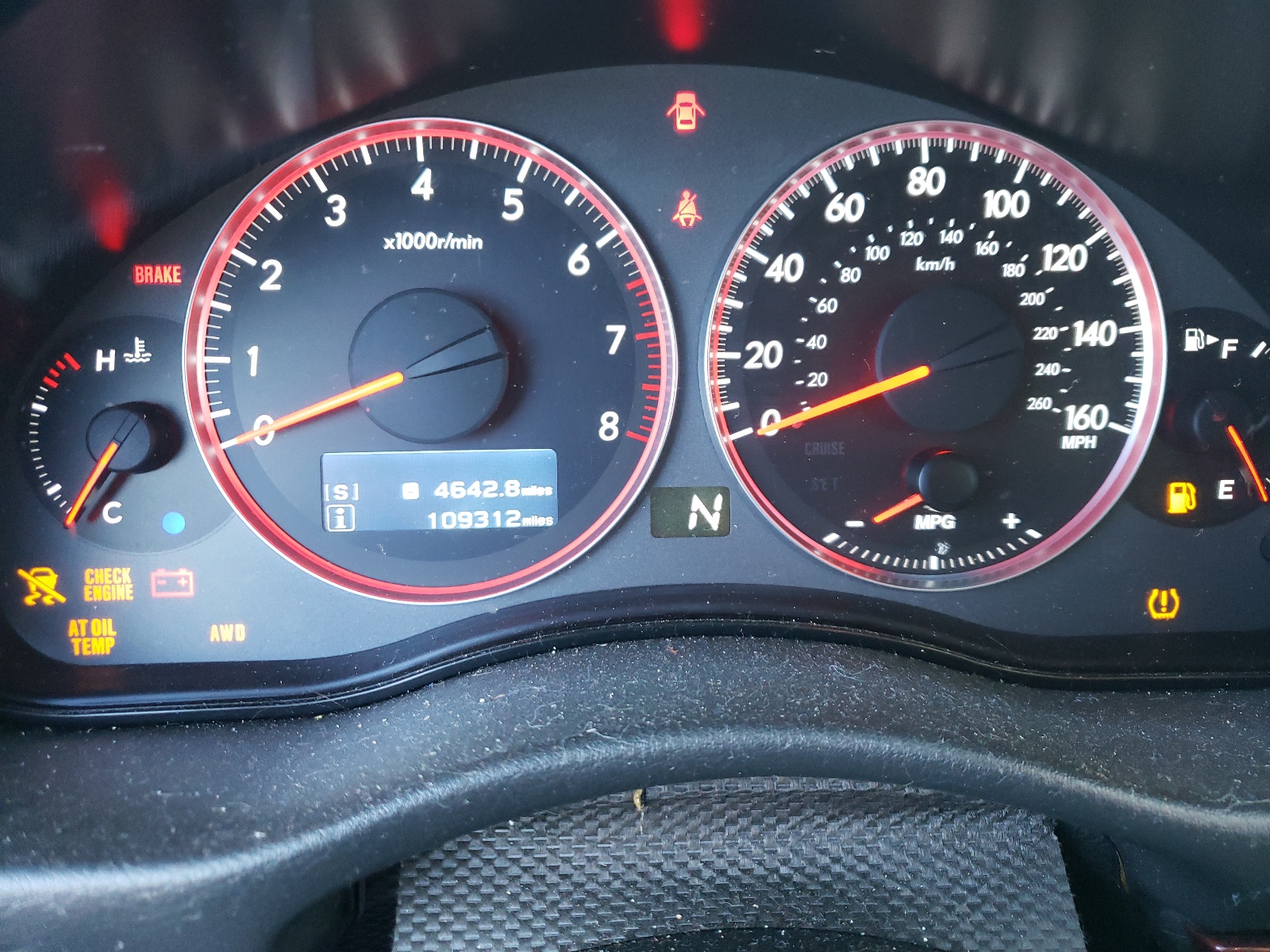 Photo 8 from auction – 2009 SUBARU LEGACY 2.5 with VIN 4S3BL676394215245