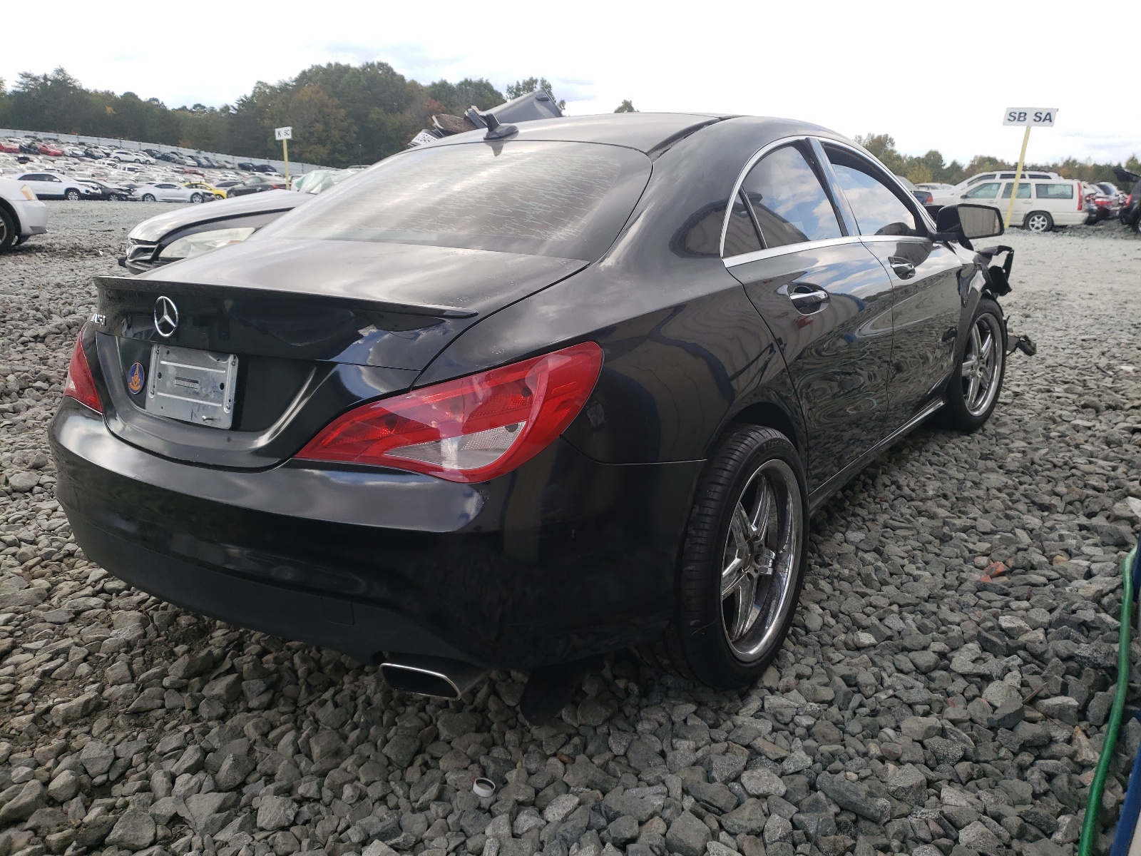 Photo 4 from auction – 2016 MERCEDES-BENZ CLA 250 with VIN WDDSJ4EB0GN348486
