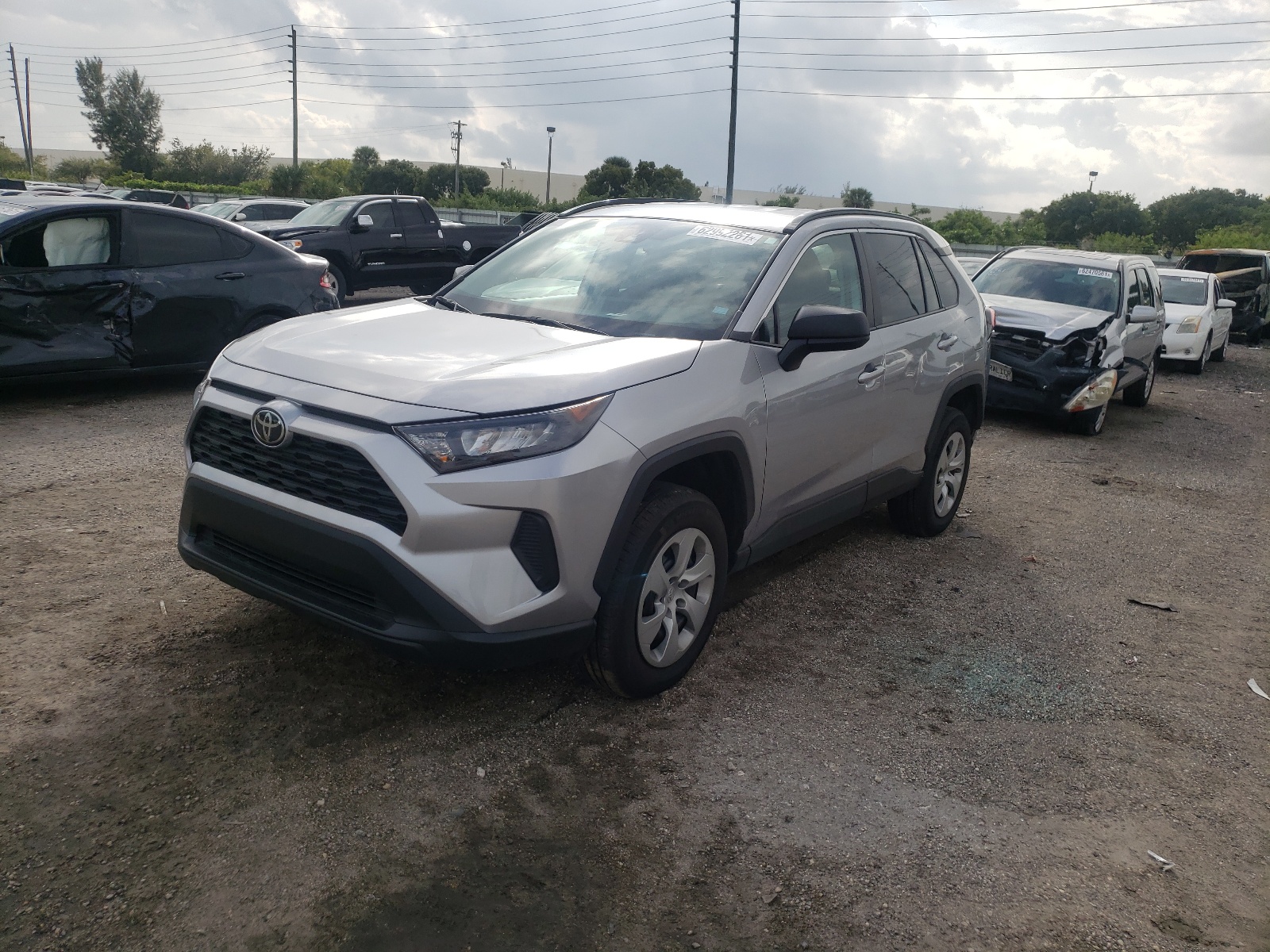 Photo 2 from auction – 2021 TOYOTA RAV4 LE with VIN 2T3H1RFV3MC106839