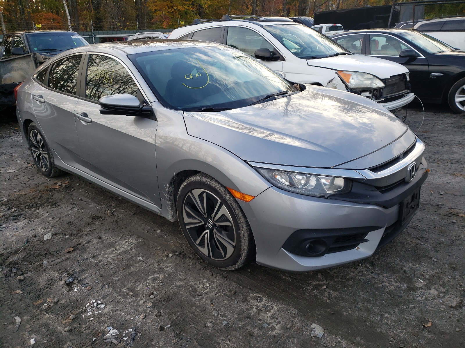 HONDA CIVIC EXL 2016 with VIN 19XFC1F75GE216312 - Photo from auction