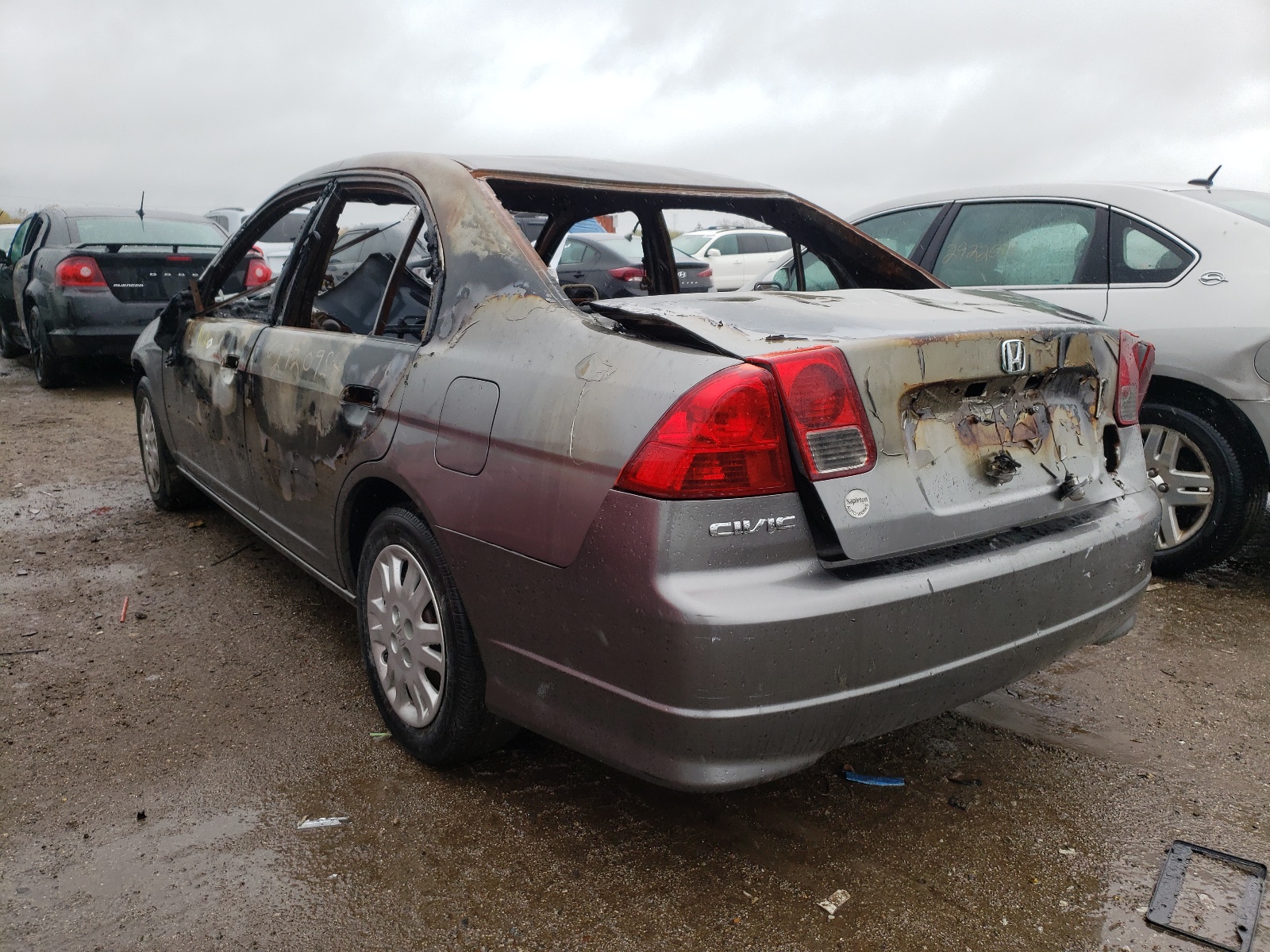 Photo 3 from auction – 2005 HONDA CIVIC LX with VIN 2HGES16595H554554