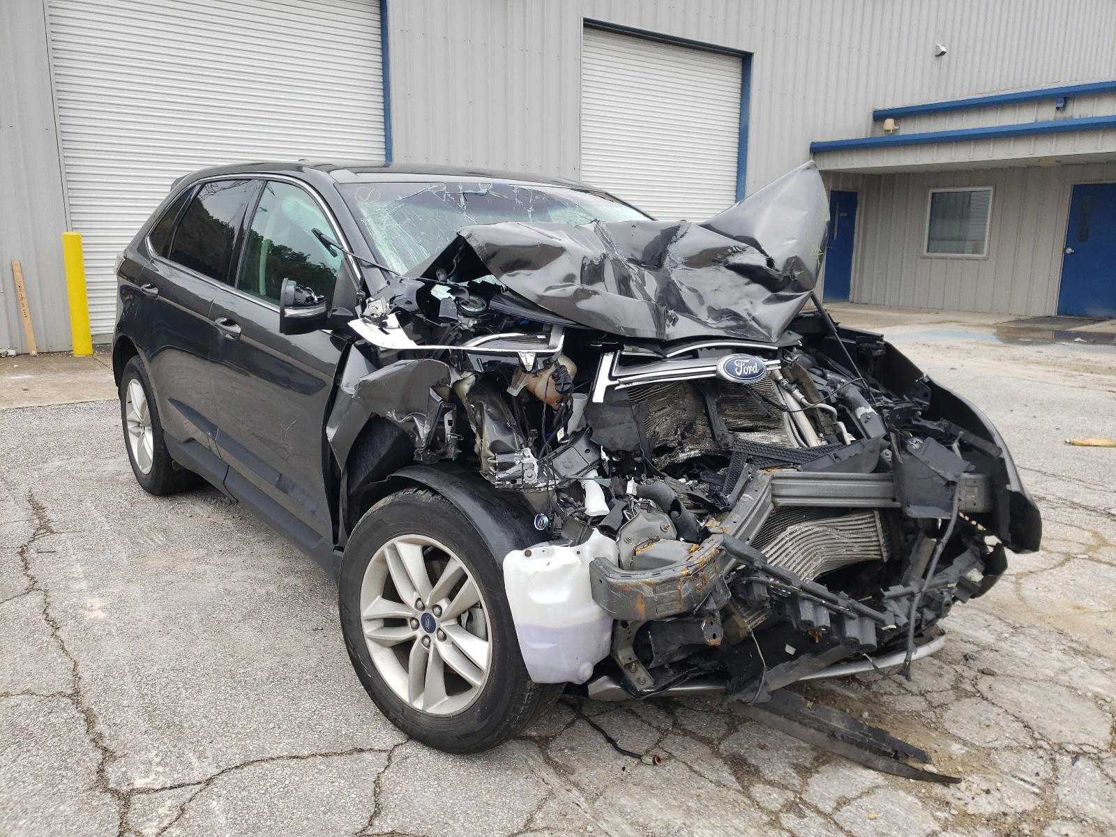 FORD EDGE SEL 2017 with VIN 2FMPK3J94HBB30876 - Photo from auction