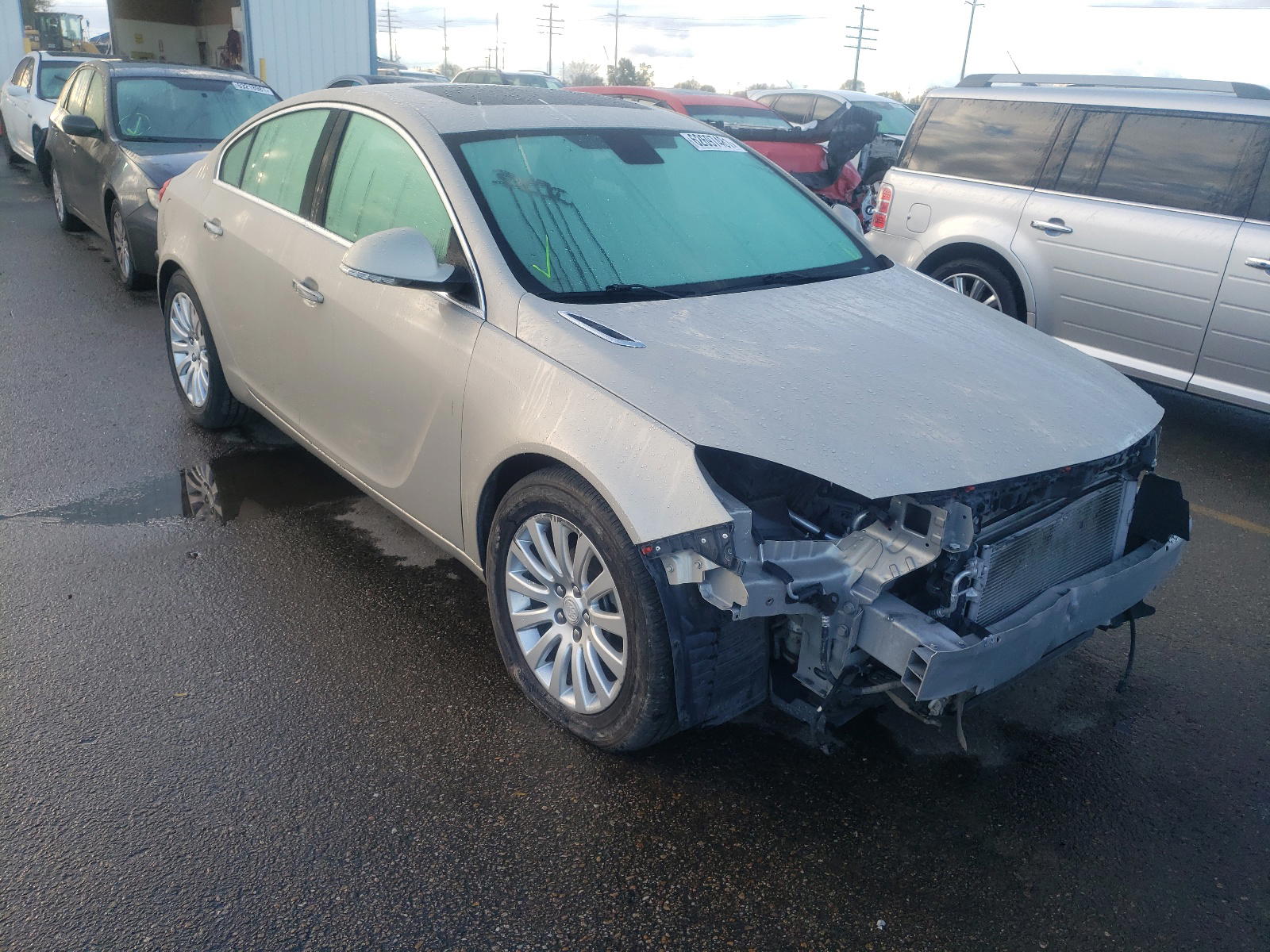 BUICK REGAL PREM 2012 with VIN 2G4GS5EK9C9195019 - Photo from auction