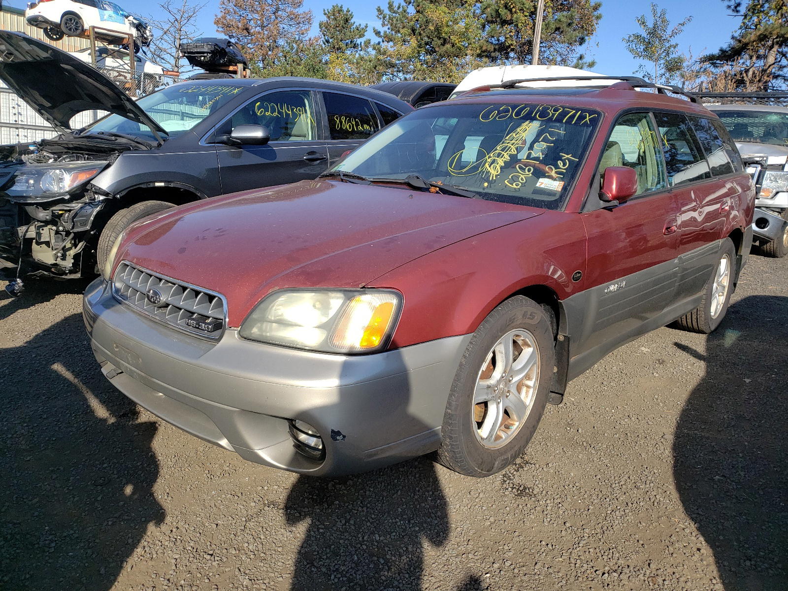 Photo 2 from auction – 2004 SUBARU LEGACY OUT with VIN 4S3BH806547644546
