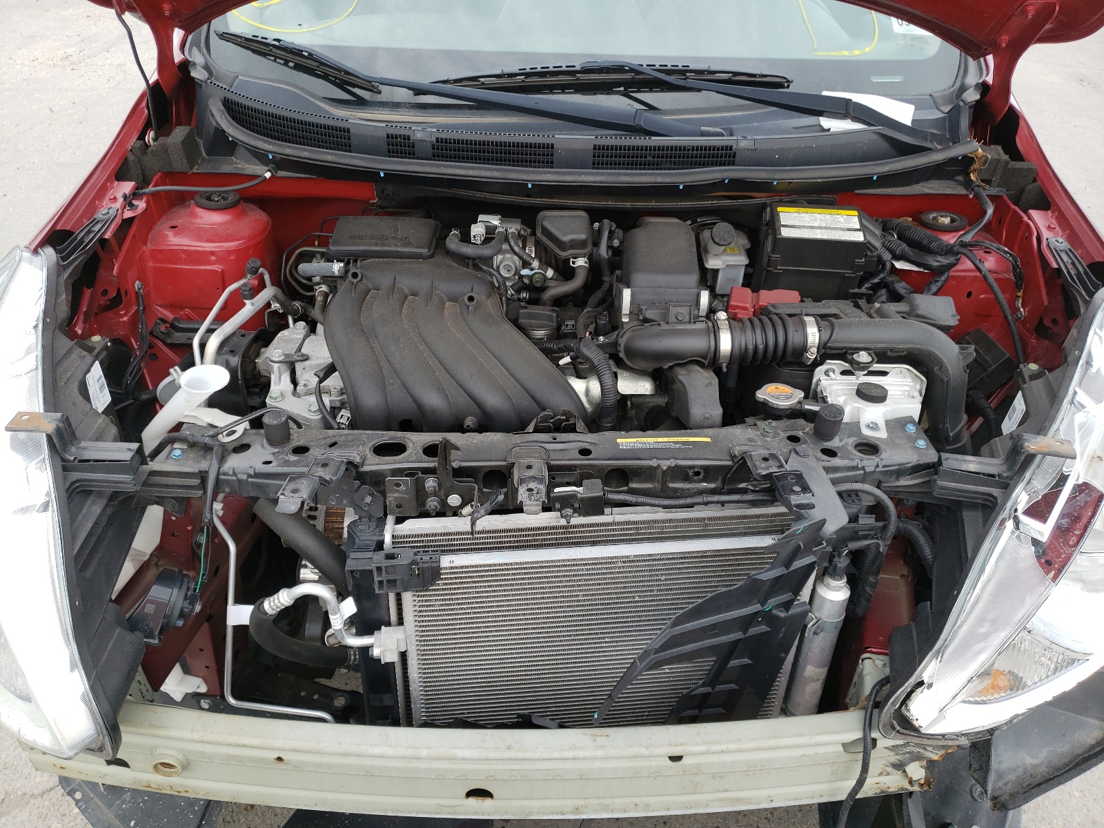 Photo 7 from auction – 2019 NISSAN VERSA S with VIN 3N1CN7AP4KL827088