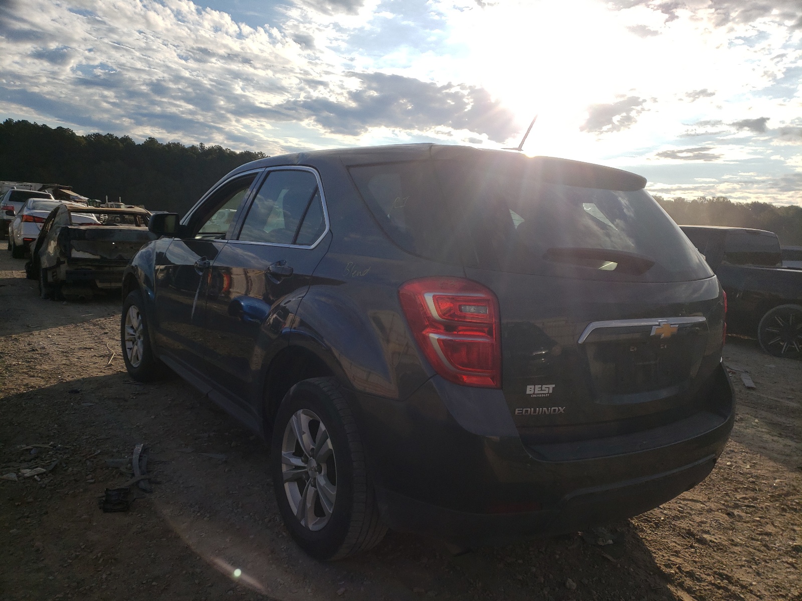 Photo 3 from auction – 2017 CHEVROLET EQUINOX LS with VIN 2GNALBEK1H1551823