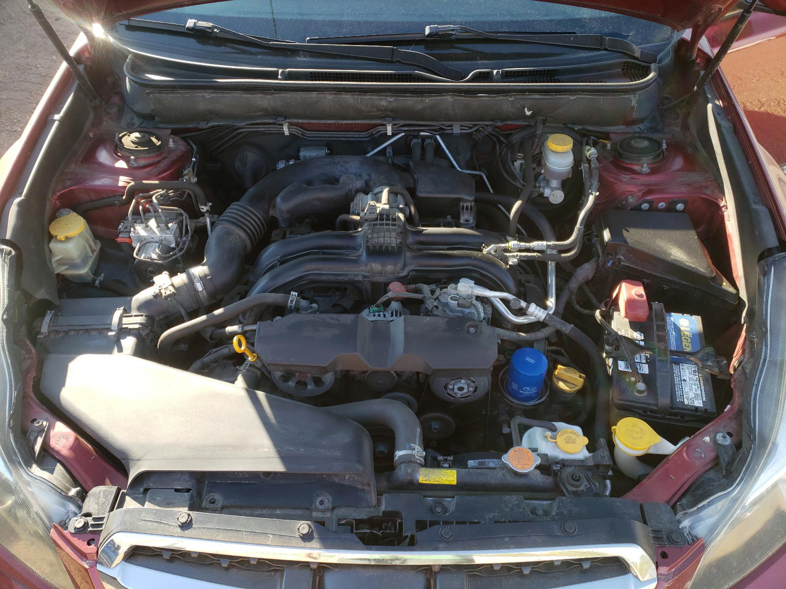 Photo 7 from auction – 2013 SUBARU LEGACY 2.5 with VIN 4S3BMBK65D3040671