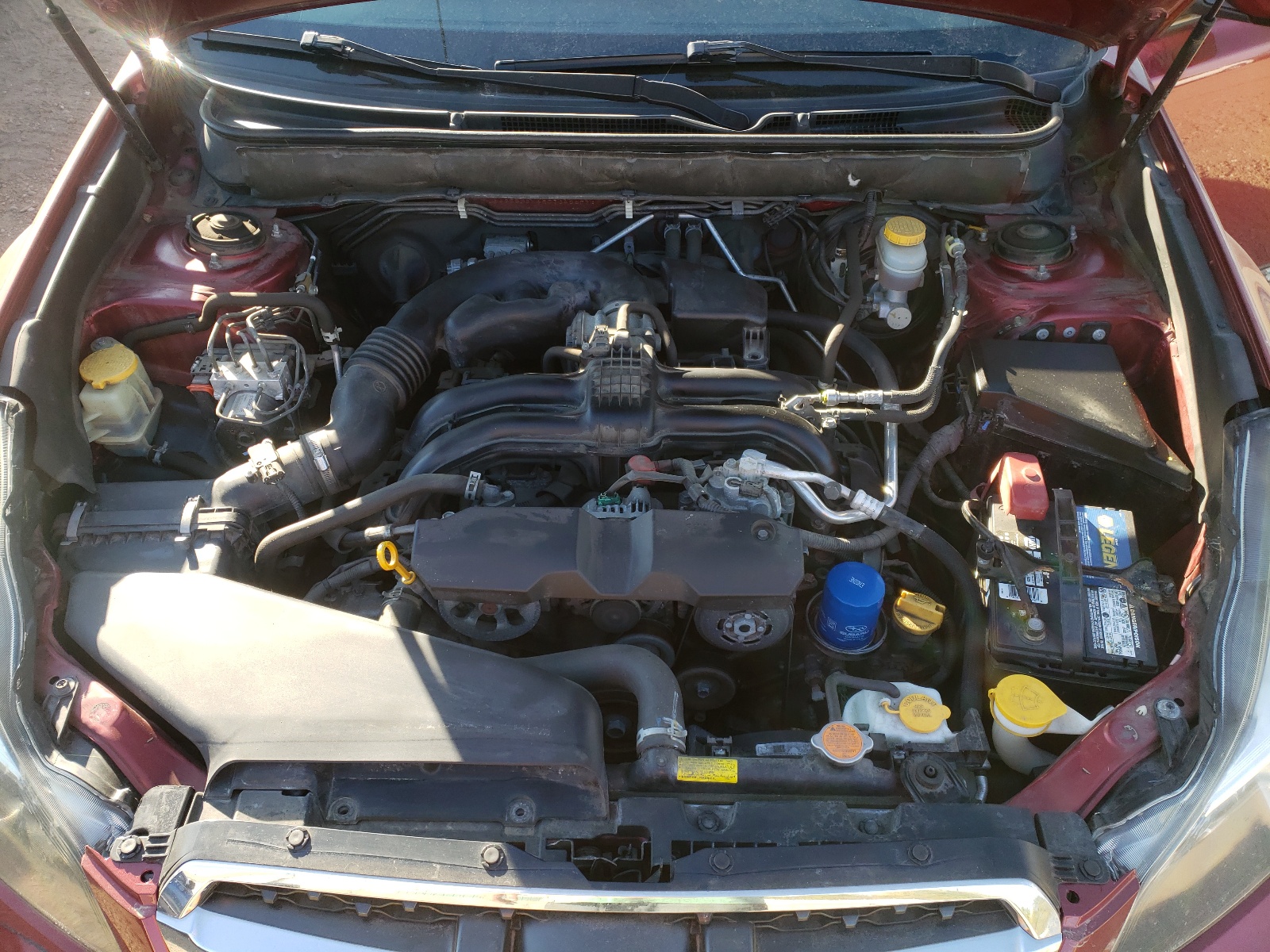 Фото 7 с аукциона – 2013 SUBARU LEGACY 2.5 с VIN 4S3BMBK65D3040671