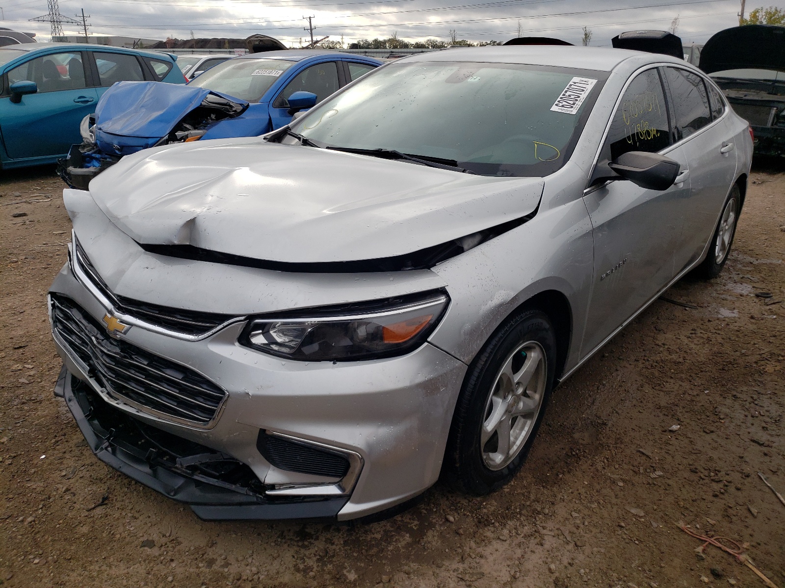 Photo 2 from auction – 2017 CHEVROLET MALIBU LS with VIN 1G1ZB5STXHF253124